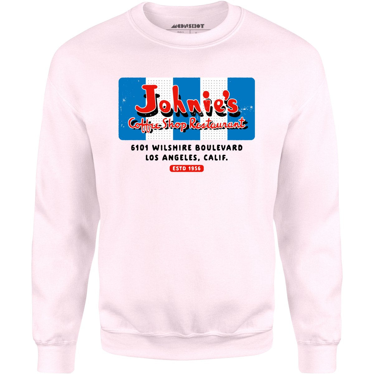 Johnie's Coffee Shop - Los Angeles, CA - Vintage Restaurant - Unisex Sweatshirt