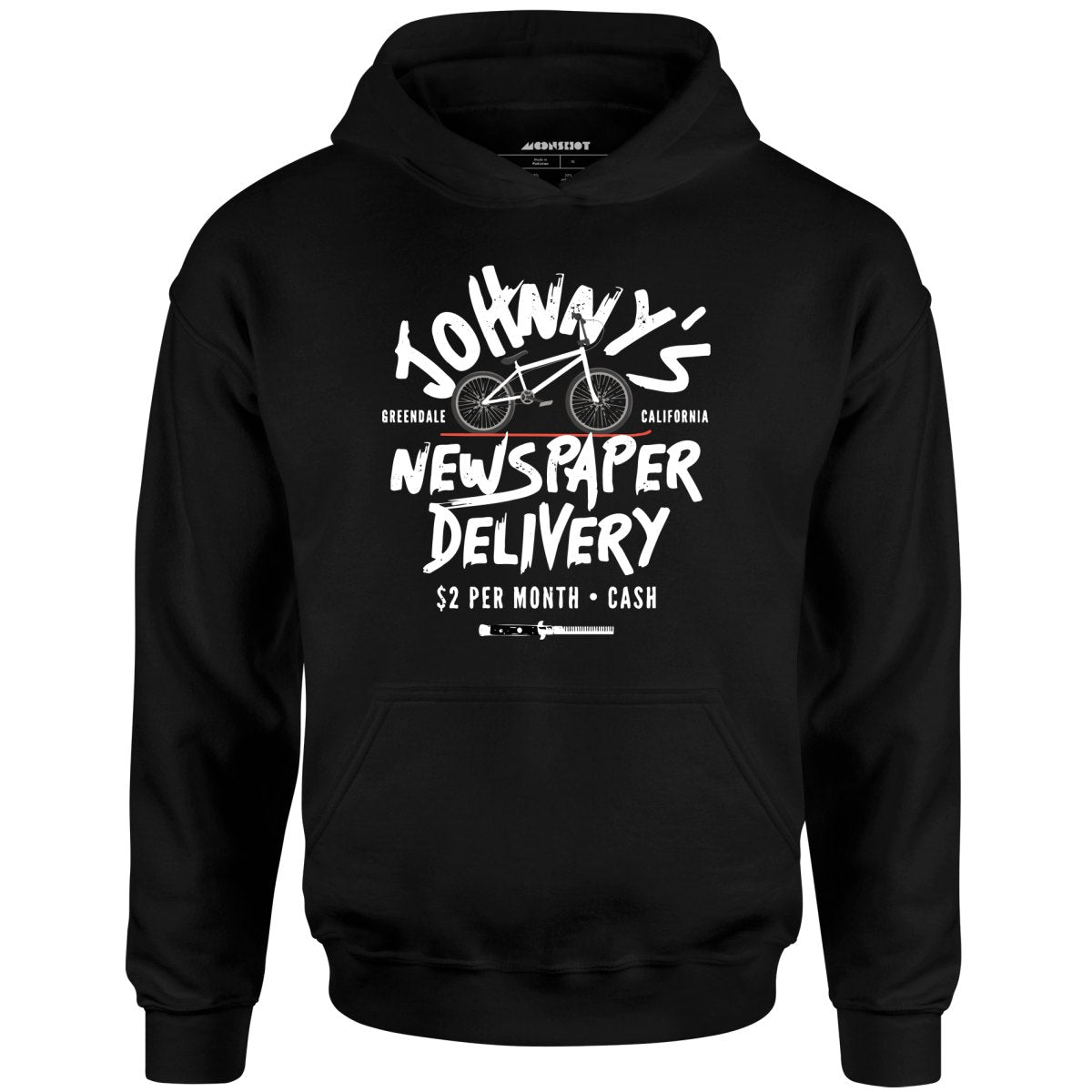 Johnny's Newspaper Delivery - Unisex Hoodie
