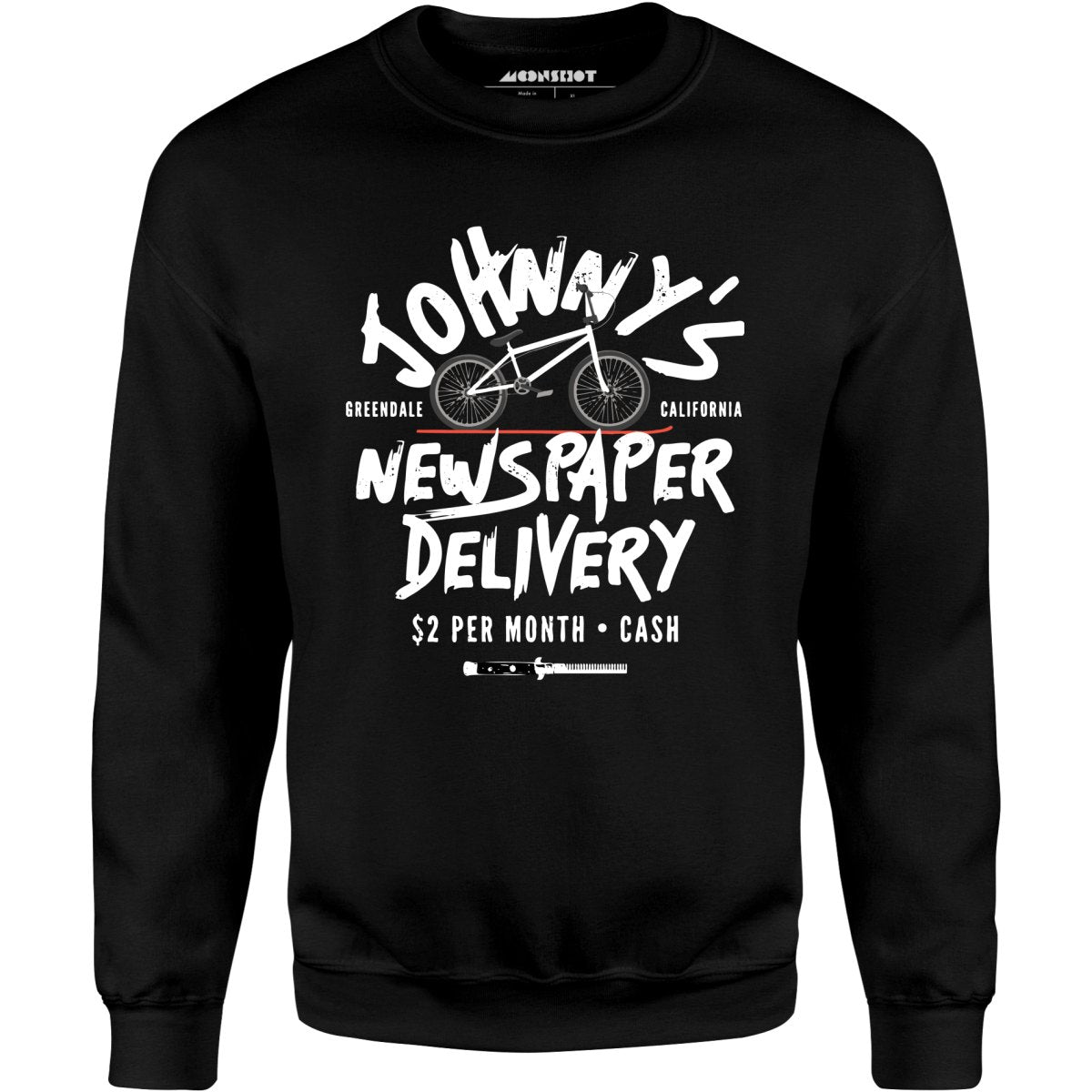 Johnny's Newspaper Delivery - Unisex Sweatshirt
