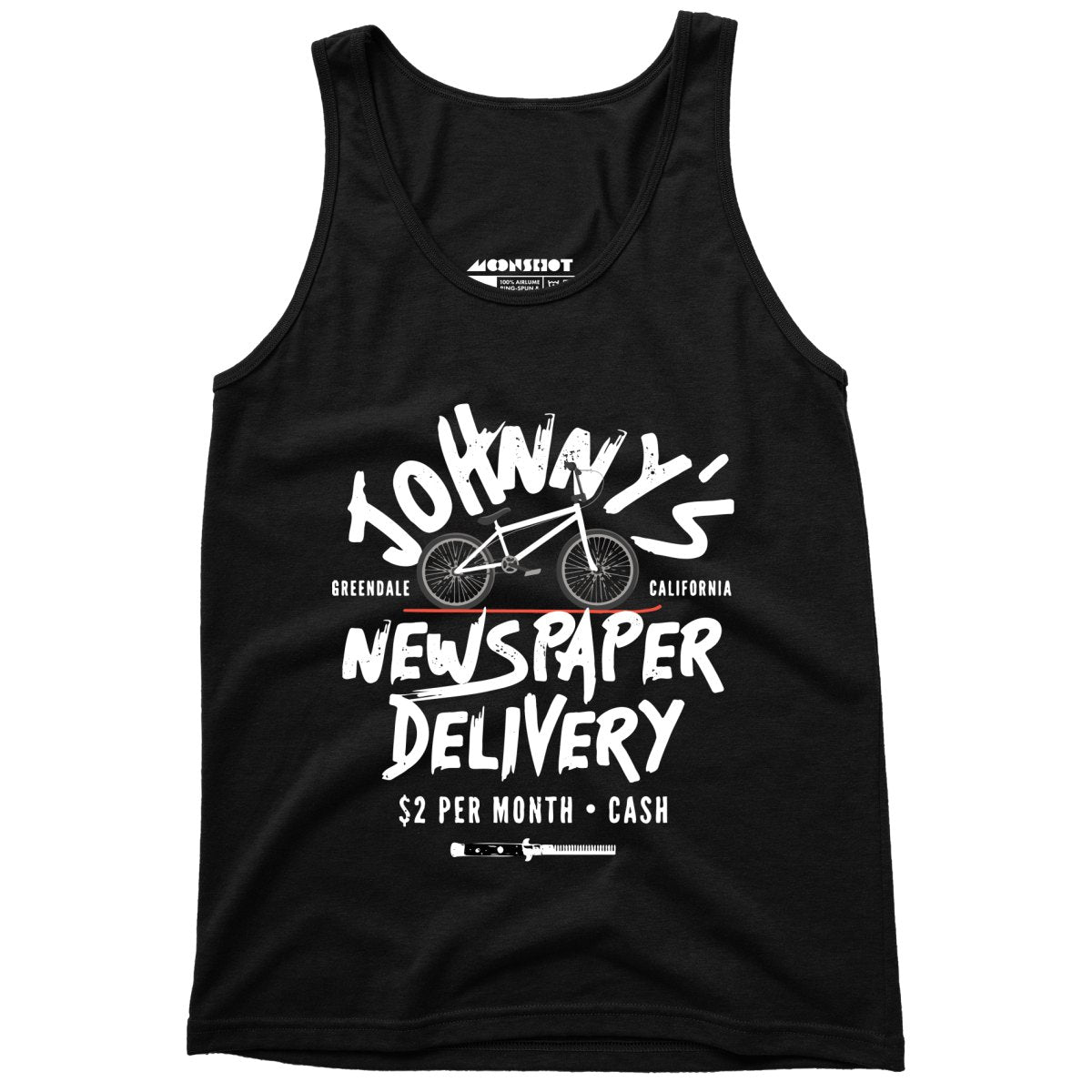 Johnny's Newspaper Delivery - Unisex Tank Top