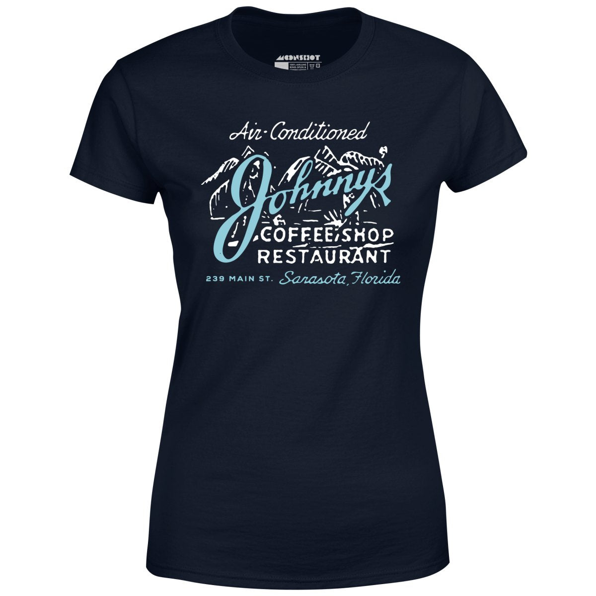 Johnny's - Sarasota, FL - Vintage Restaurant - Women's T-Shirt