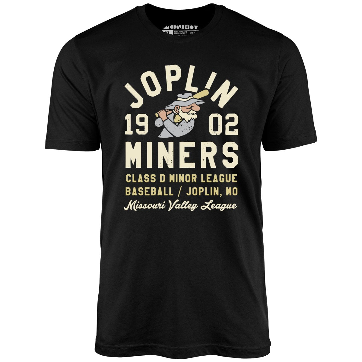 Joplin Miners - Missouri - Vintage Defunct Baseball Teams - Unisex T-Shirt