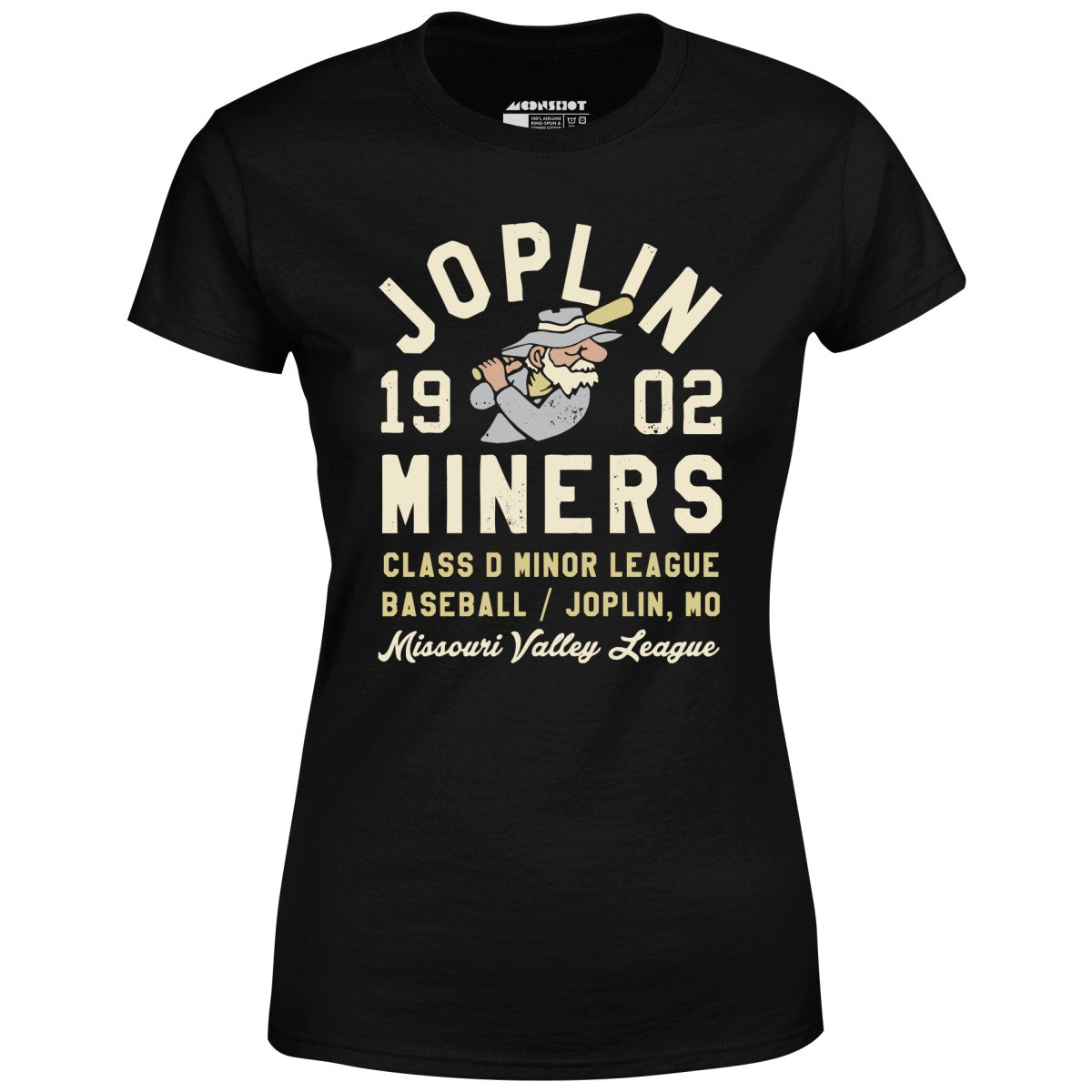 Joplin Miners - Missouri - Vintage Defunct Baseball Teams - Women's T-Shirt
