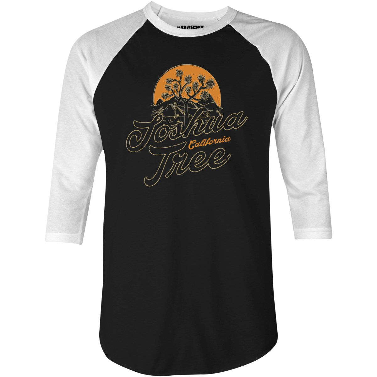 Joshua Tree California - 3/4 Sleeve Raglan T-Shirt