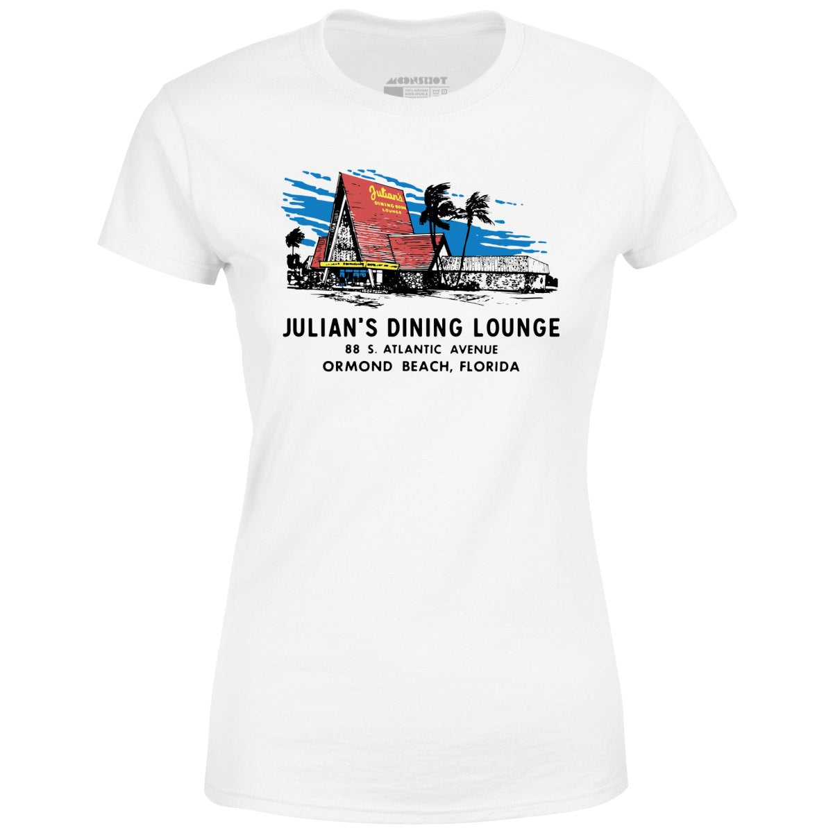 Julian's Dining Lounge - Ormond Beach, FL - Vintage Restaurant - Women's T-Shirt