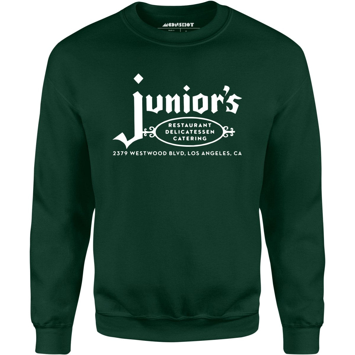 Junior's Delicatessen - Los Angeles, CA - Vintage Restaurant - Unisex Sweatshirt