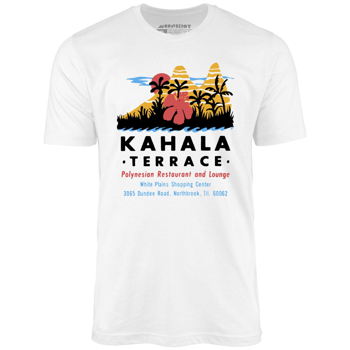 Kahala Terrace - Northbrook, Il - Vintage Tiki Bar - Unisex T-Shirt