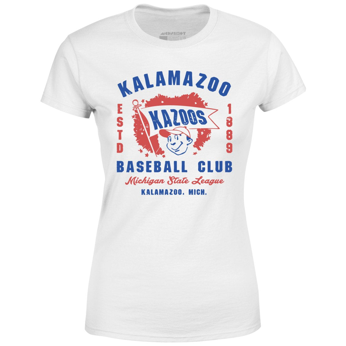 Kalamazoo Kazoos - Michigan - Vintage Defunct Baseball Teams - Women's T-Shirt