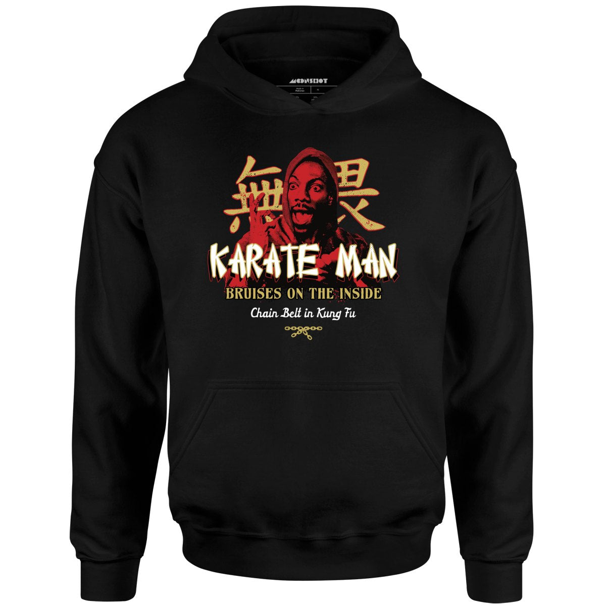 Karate Man - Chain Belt in Kung Fu - Unisex Hoodie