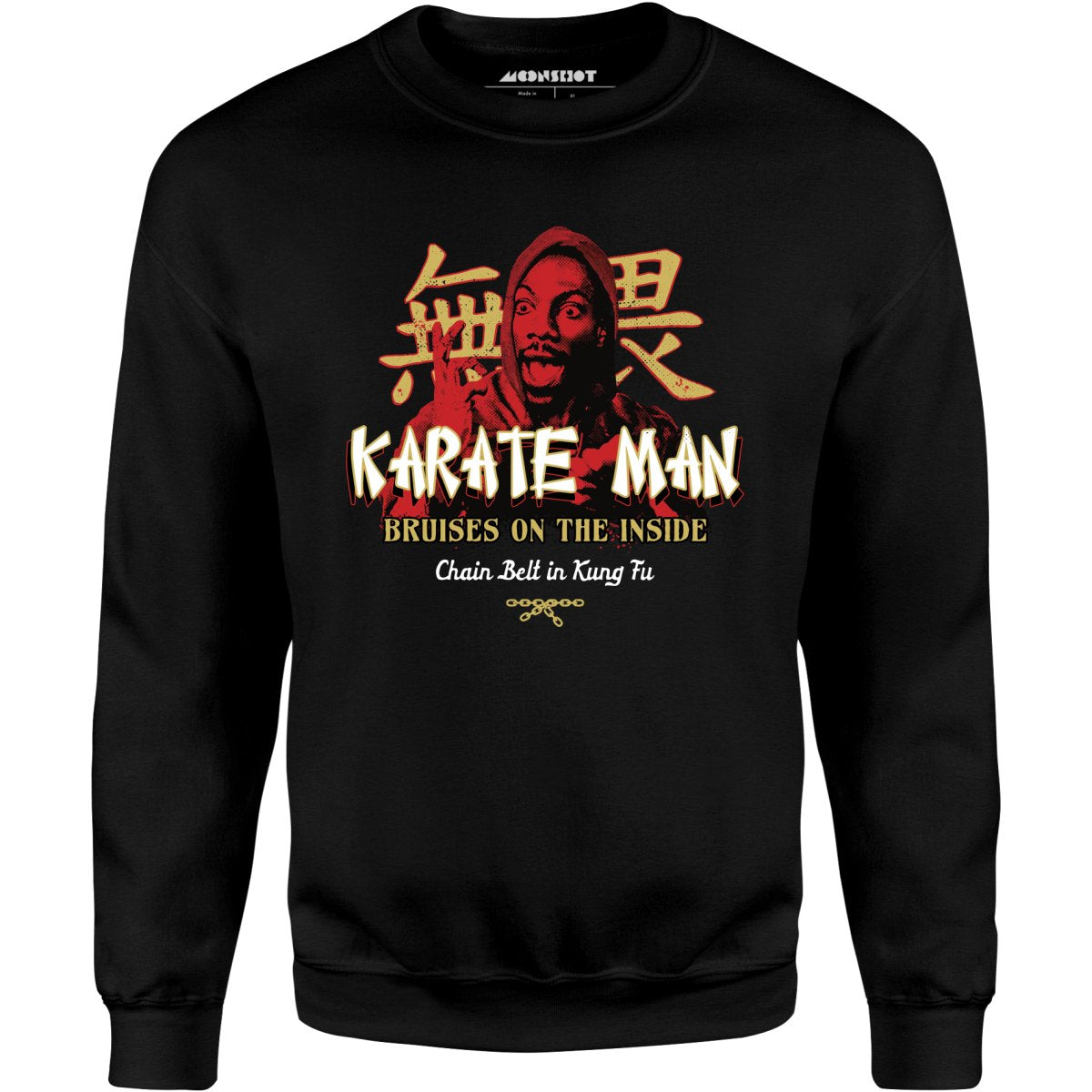 Karate Man - Chain Belt in Kung Fu - Unisex Sweatshirt