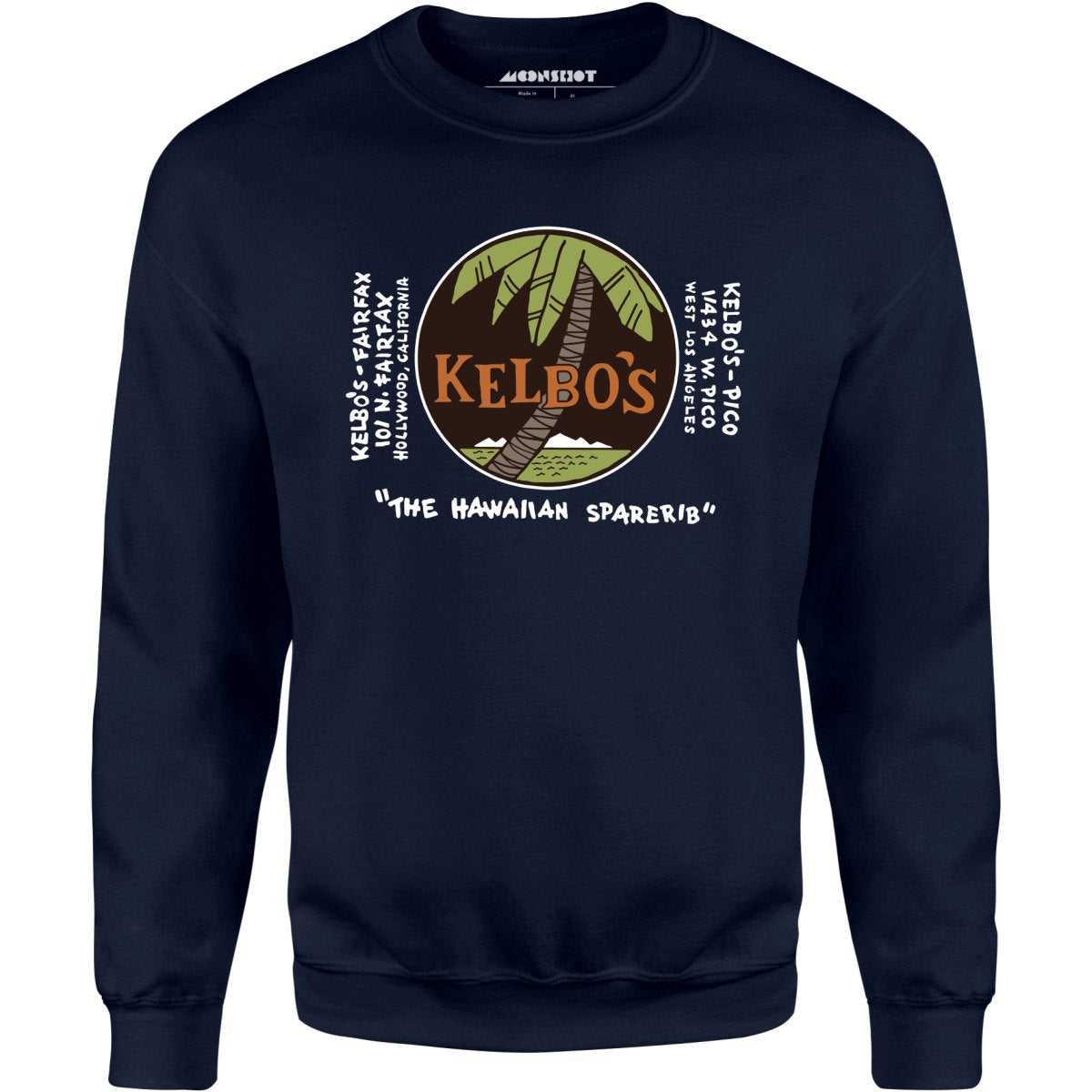 Kelbo's - Los Angeles, CA - Vintage Tiki Bar - Unisex Sweatshirt