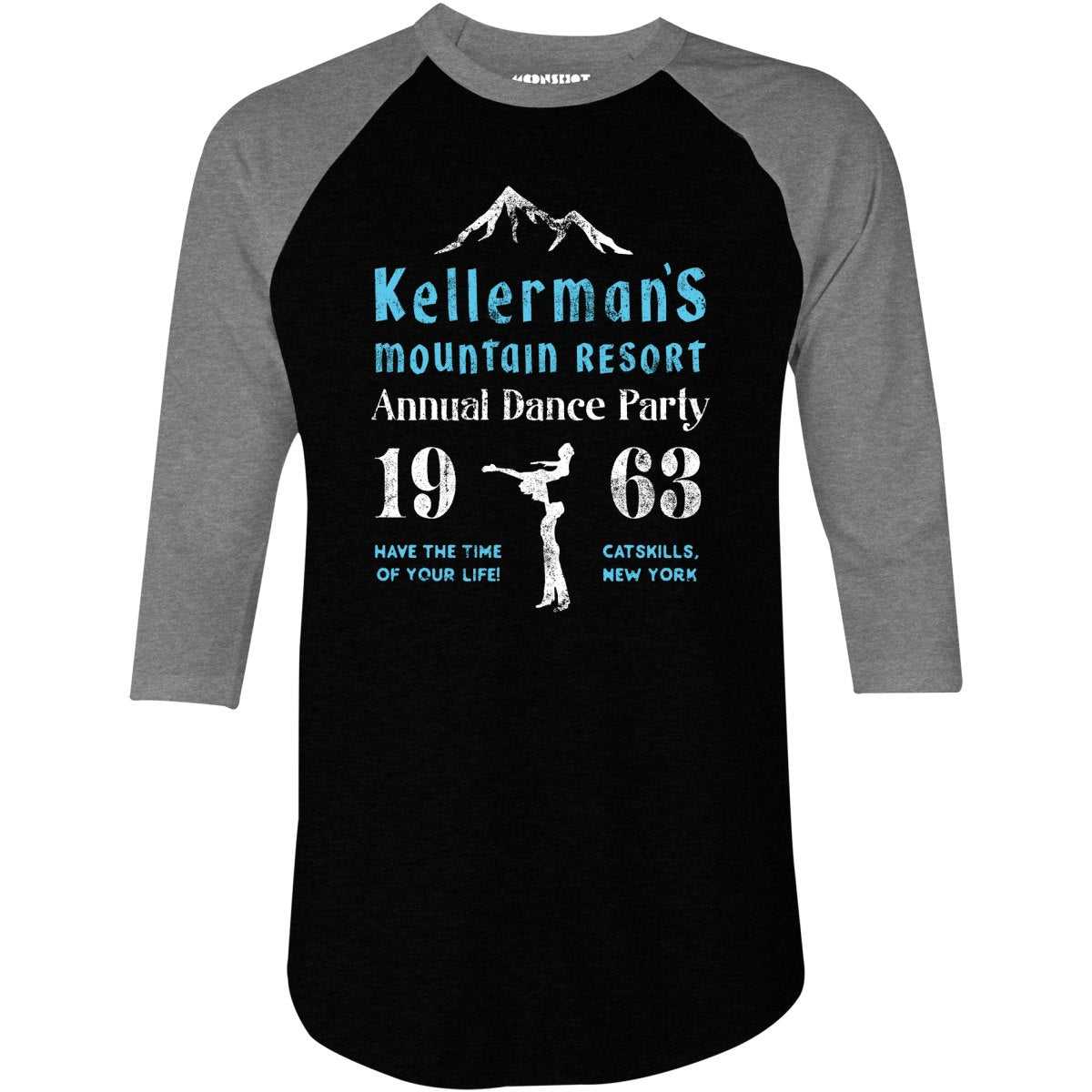 Kellerman's Mountain Resort - 3/4 Sleeve Raglan T-Shirt