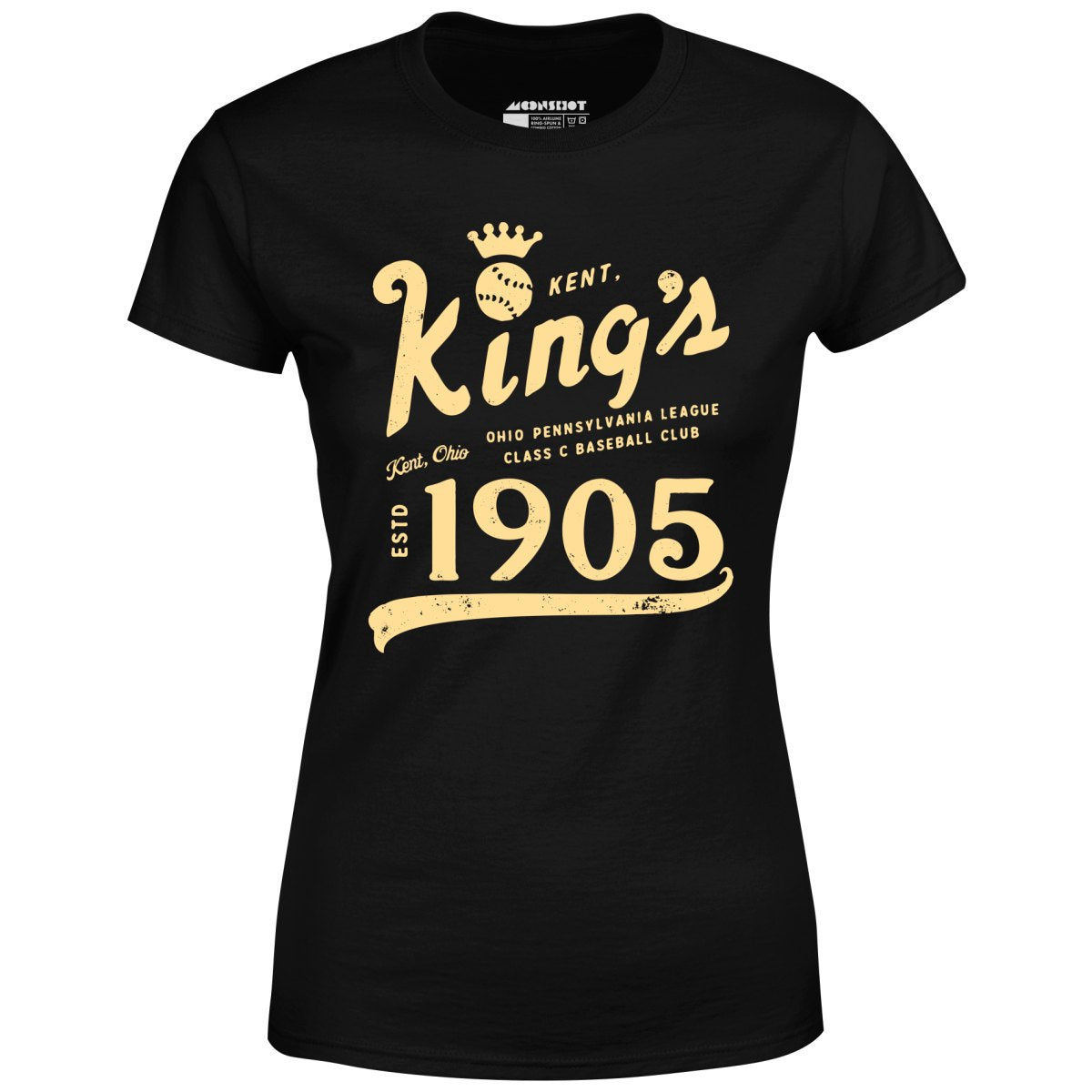 Kent Kings - Ohio - Vintage Defunct Baseball Teams - Women's T-Shirt
