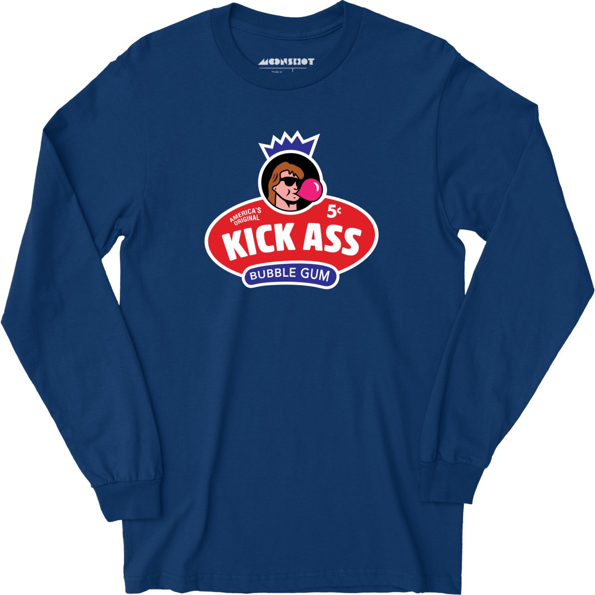 Kick Ass Bubble Gum - Long Sleeve T-Shirt