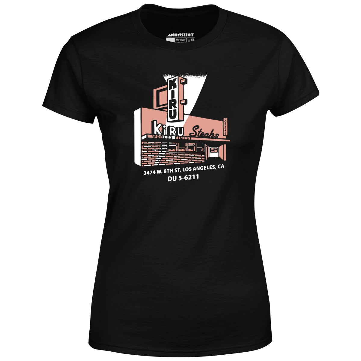 Kiru Steaks - Los Angeles, CA - Vintage Restaurant - Women's T-Shirt