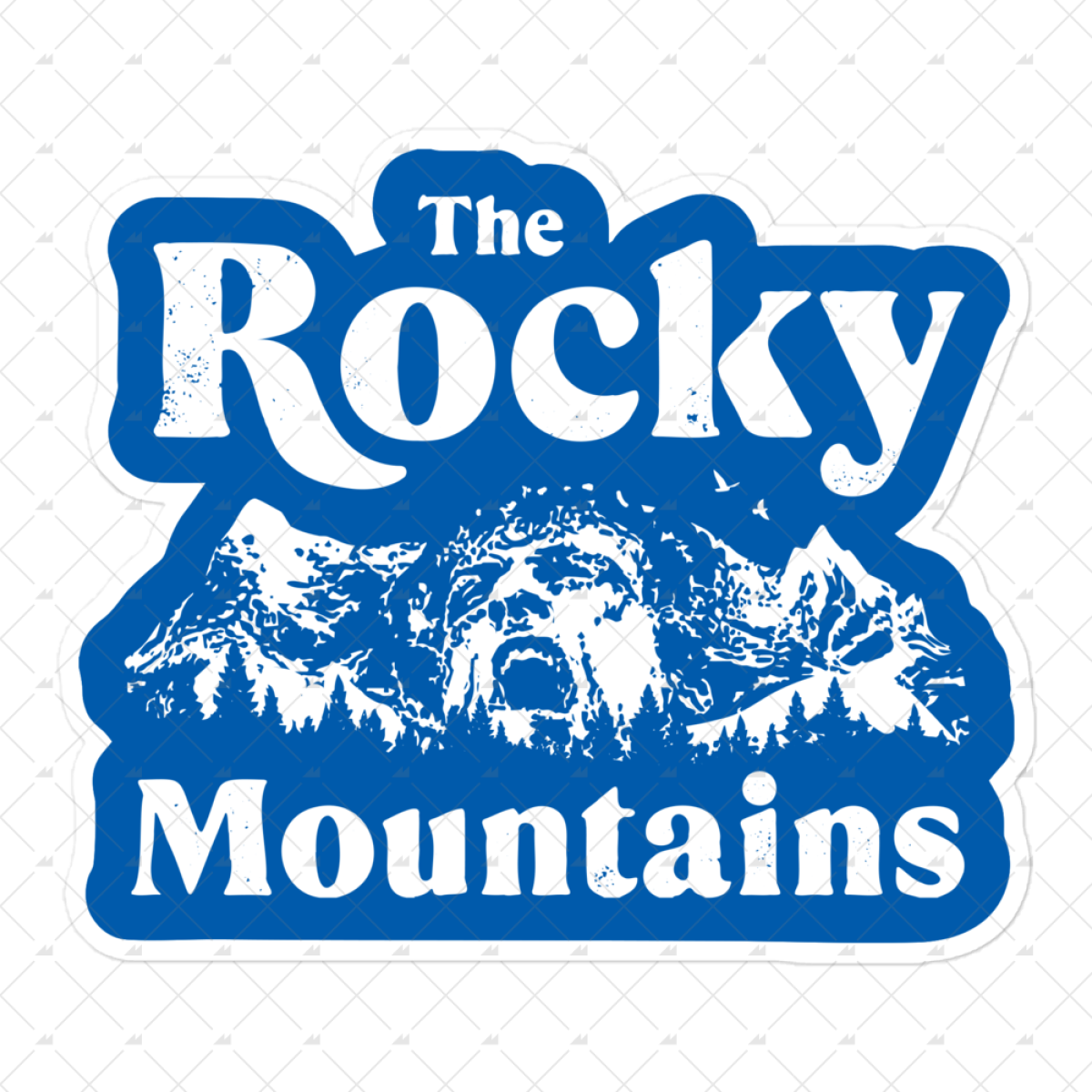 The Rocky Mountains - Sticker