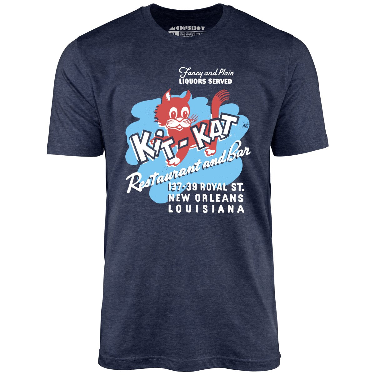 Kit-Kat - New Orleans, LA - Vintage Restaurant - Unisex T-Shirt