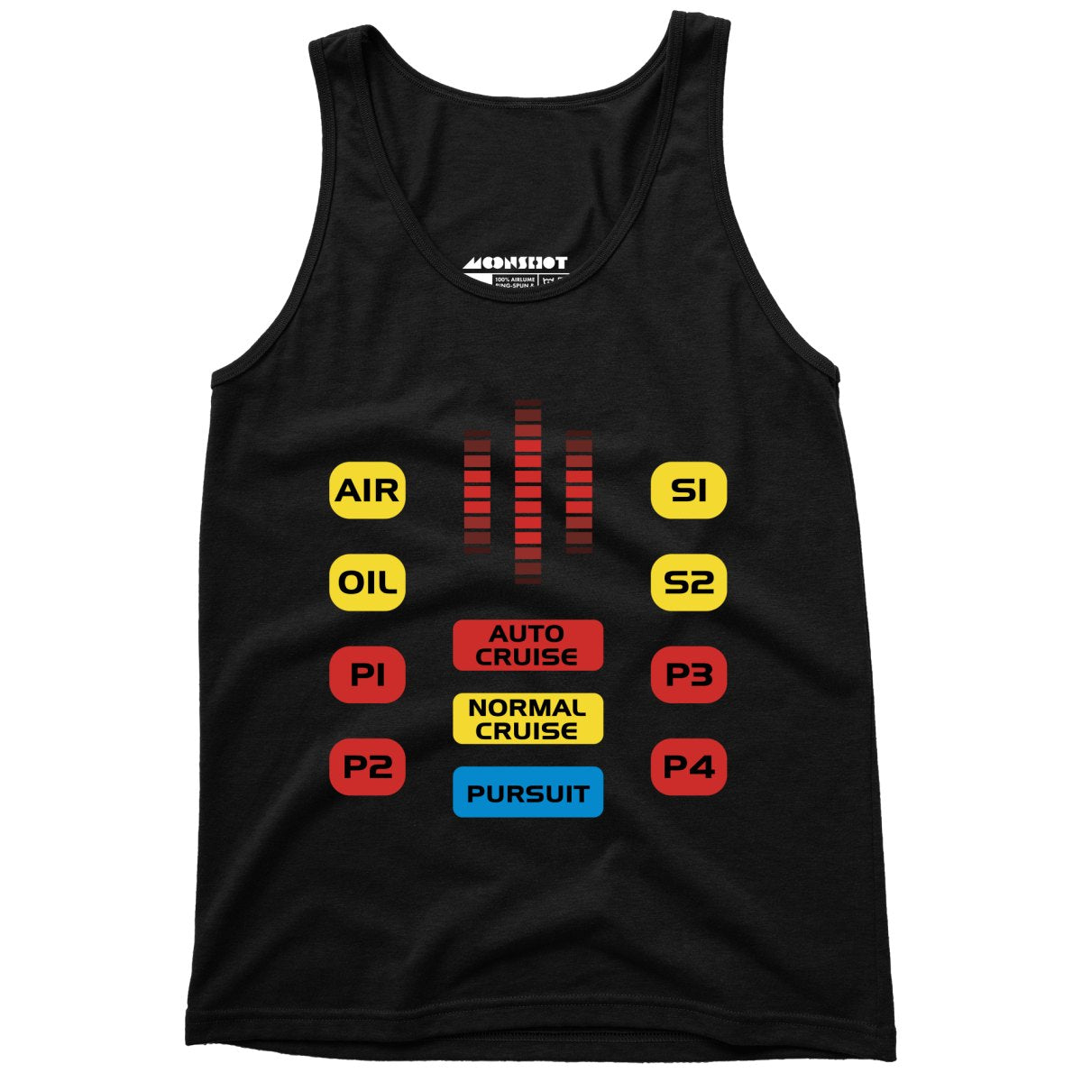 Knight Rider KITT Console - Unisex Tank Top