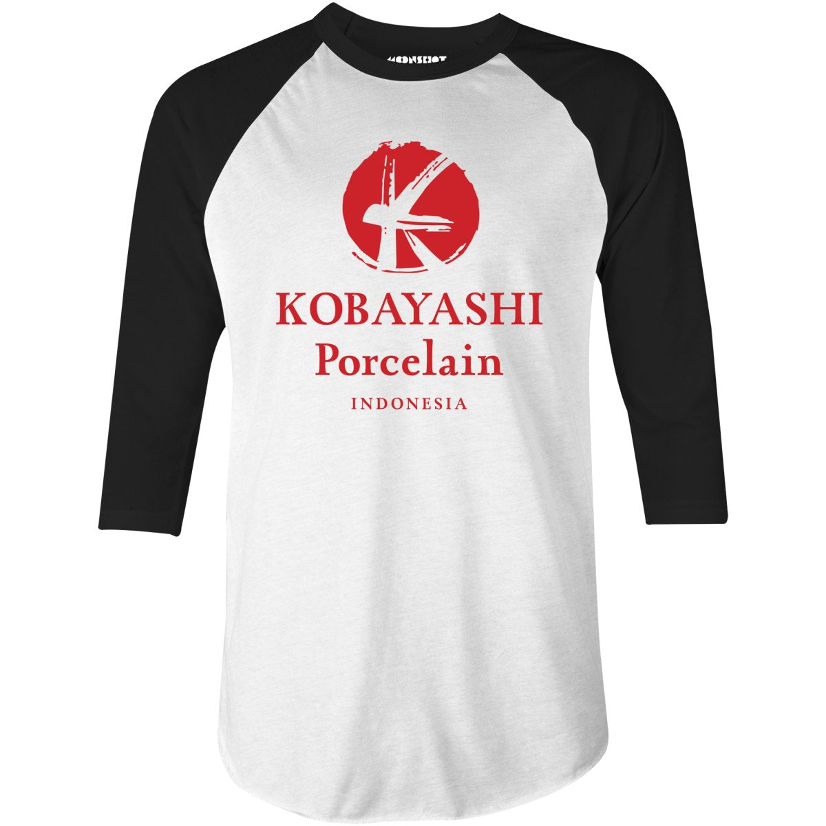 Kobayashi Porcelain - 3/4 Sleeve Raglan T-Shirt