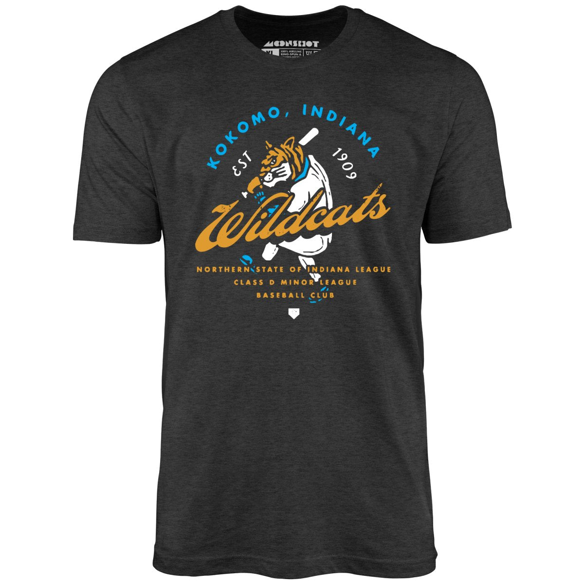 Kokomo Wildcats - Indiana - Vintage Defunct Baseball Teams - Unisex T-Shirt