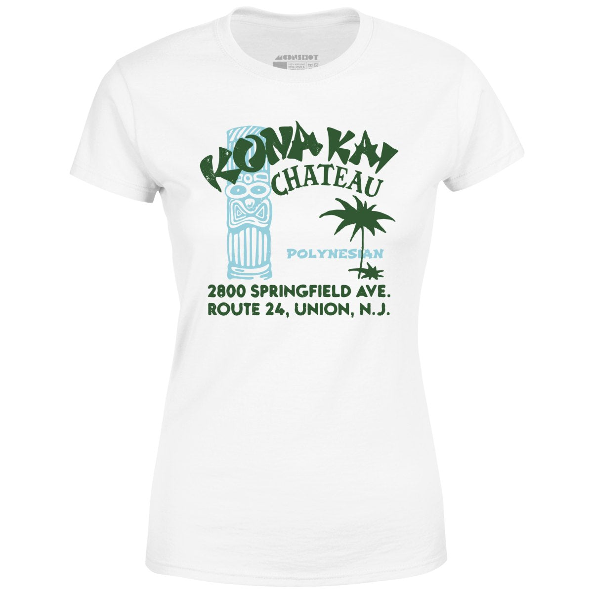 Kona Kai Chateu - Union, NJ - Vintage Tiki Bar - Women's T-Shirt