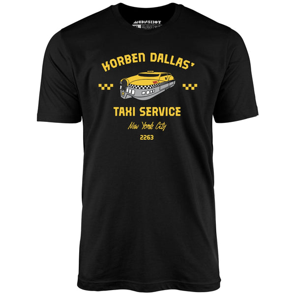 Korben Dallas Taxi Service - Fifth Element - Unisex T-Shirt