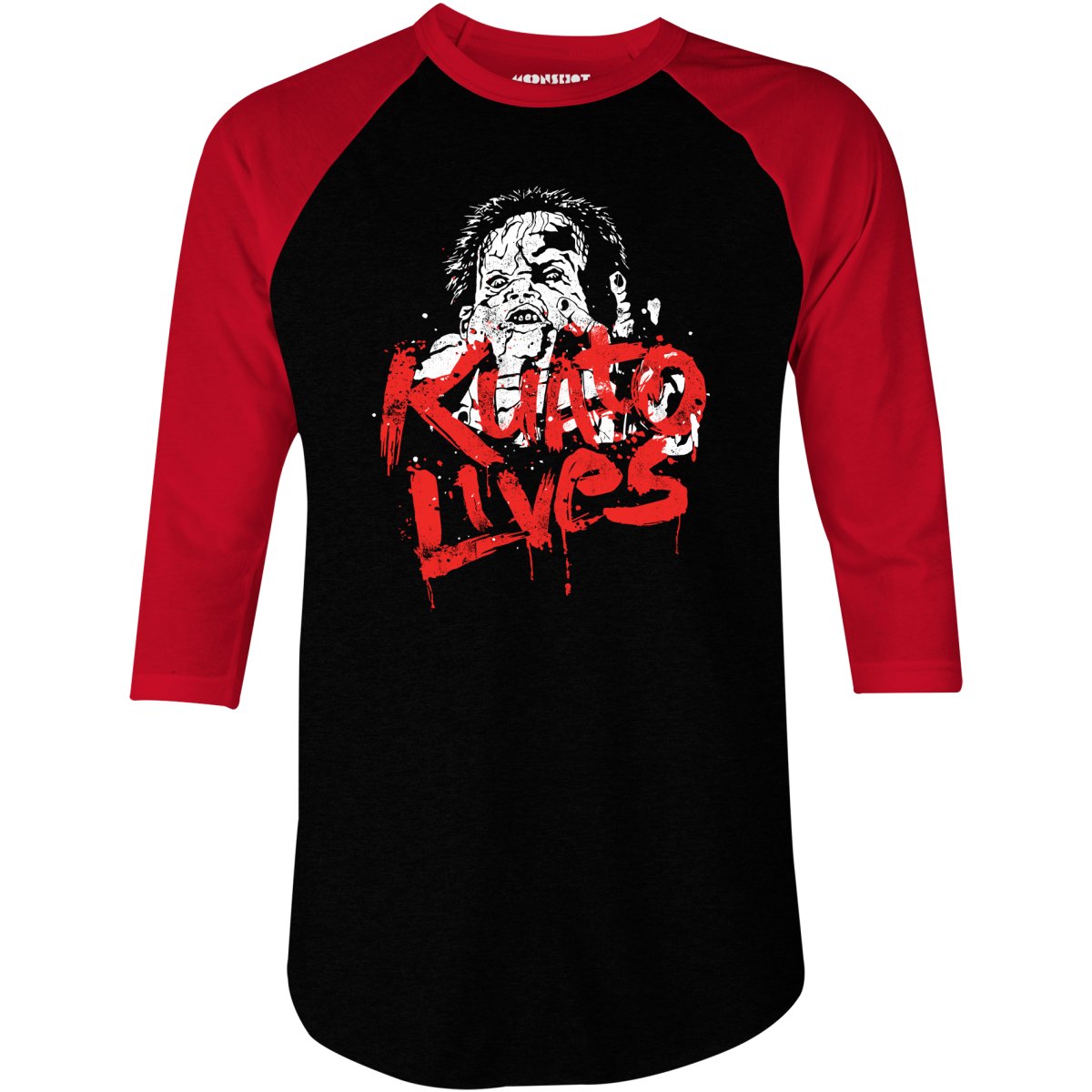 Kuato Lives - Total Recall - 3/4 Sleeve Raglan T-Shirt