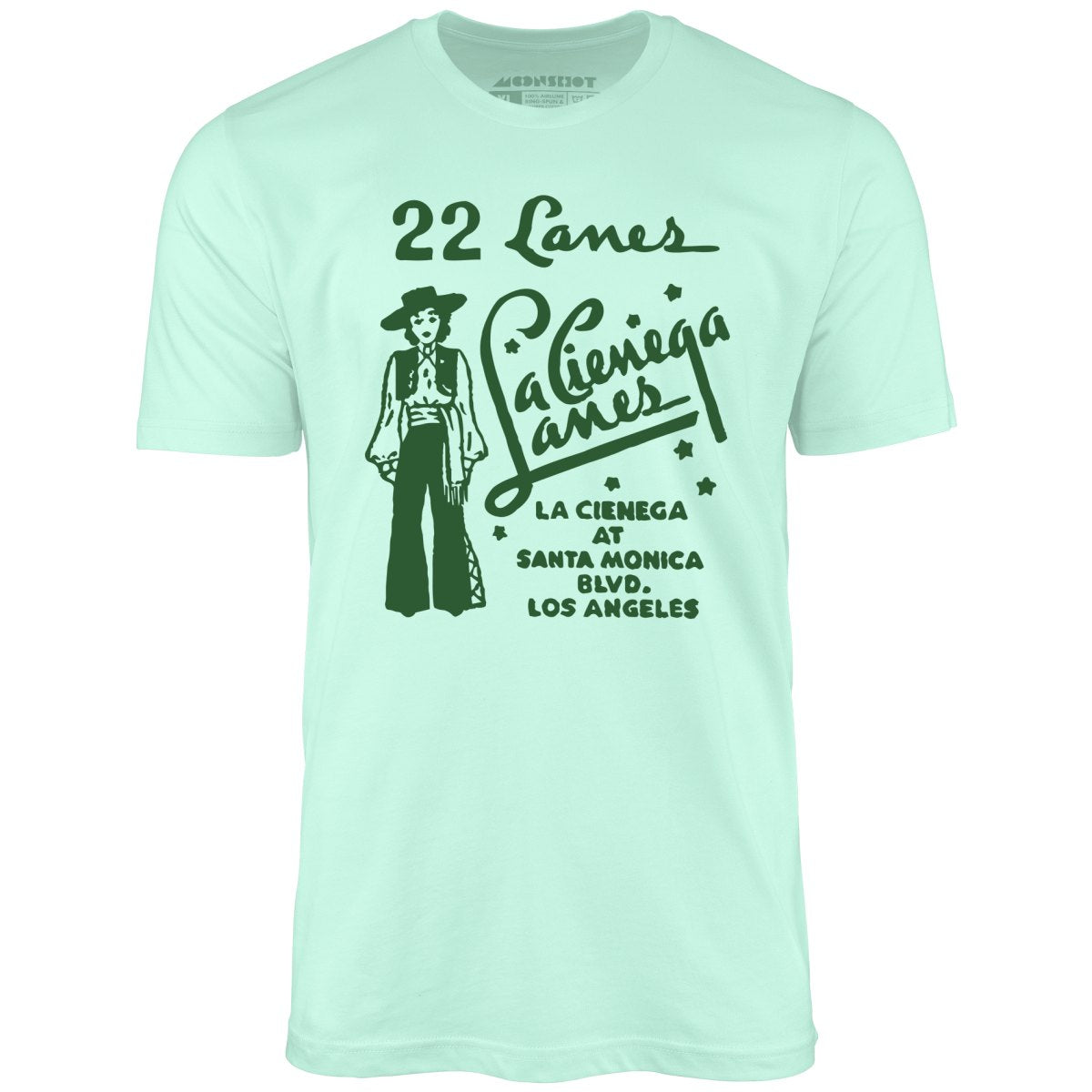 La Cienega Lanes - Los Angeles, CA - Vintage Bowling Alley - Unisex T-Shirt