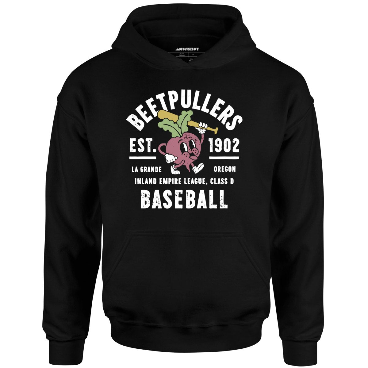 La Grande Beetpullers - Oregon - Vintage Defunct Baseball Teams - Unisex Hoodie