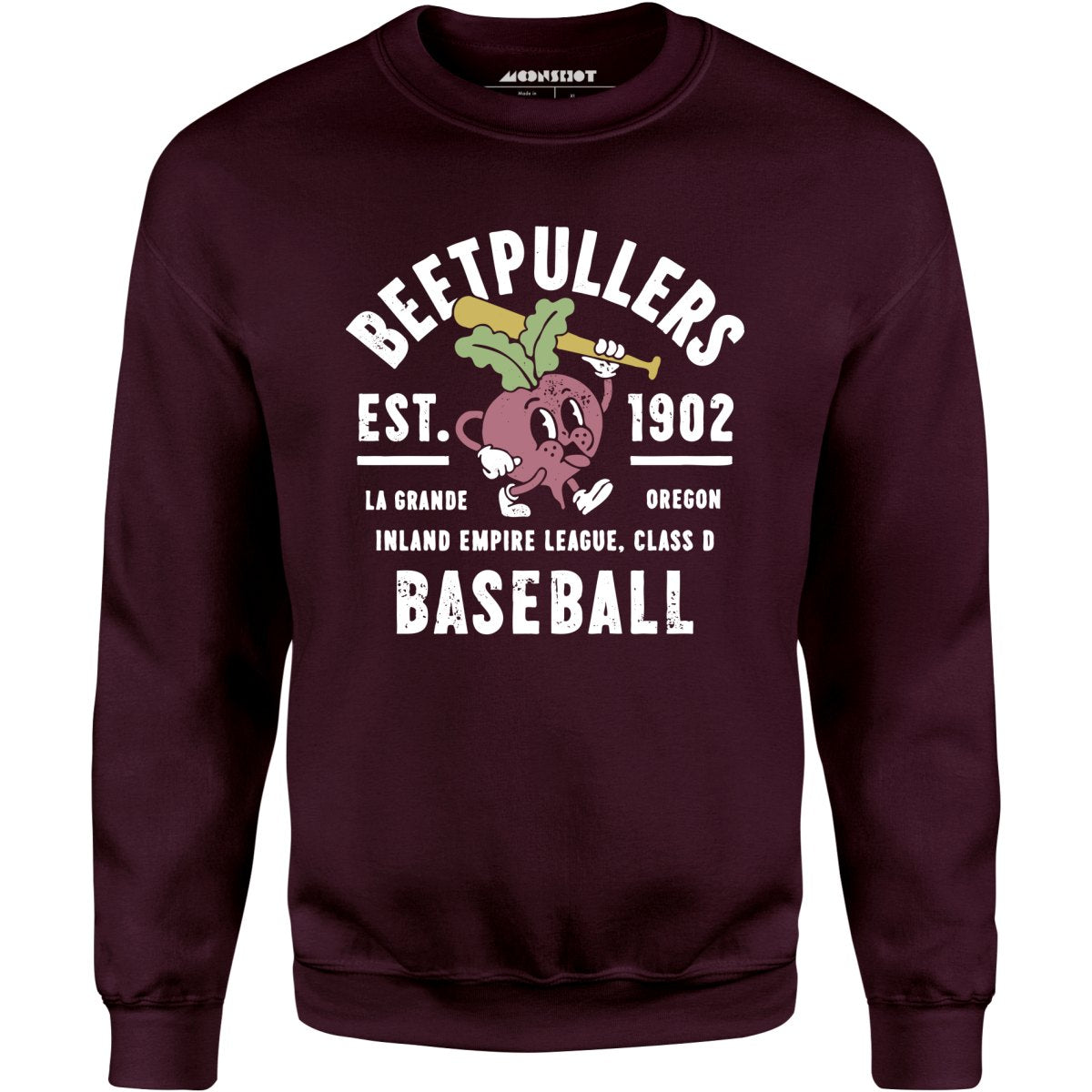 La Grande Beetpullers - Oregon - Vintage Defunct Baseball Teams - Unisex Sweatshirt