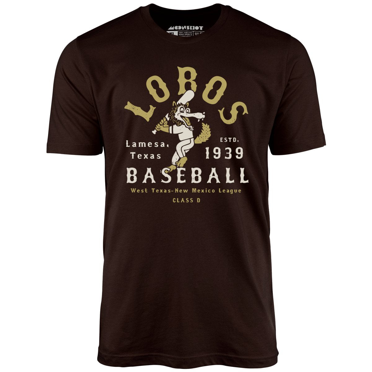 Lamesa Lobos - Texas - Vintage Defunct Baseball Teams - Unisex T-Shirt
