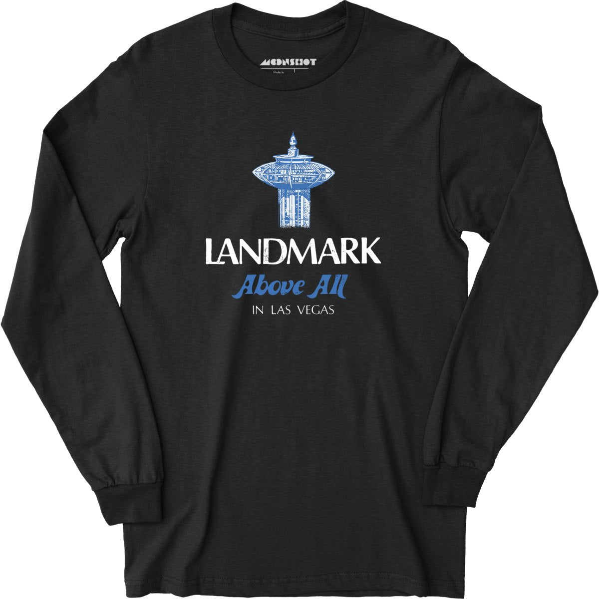 Landmark Above All - Vintage Las Vegas - Long Sleeve T-Shirt