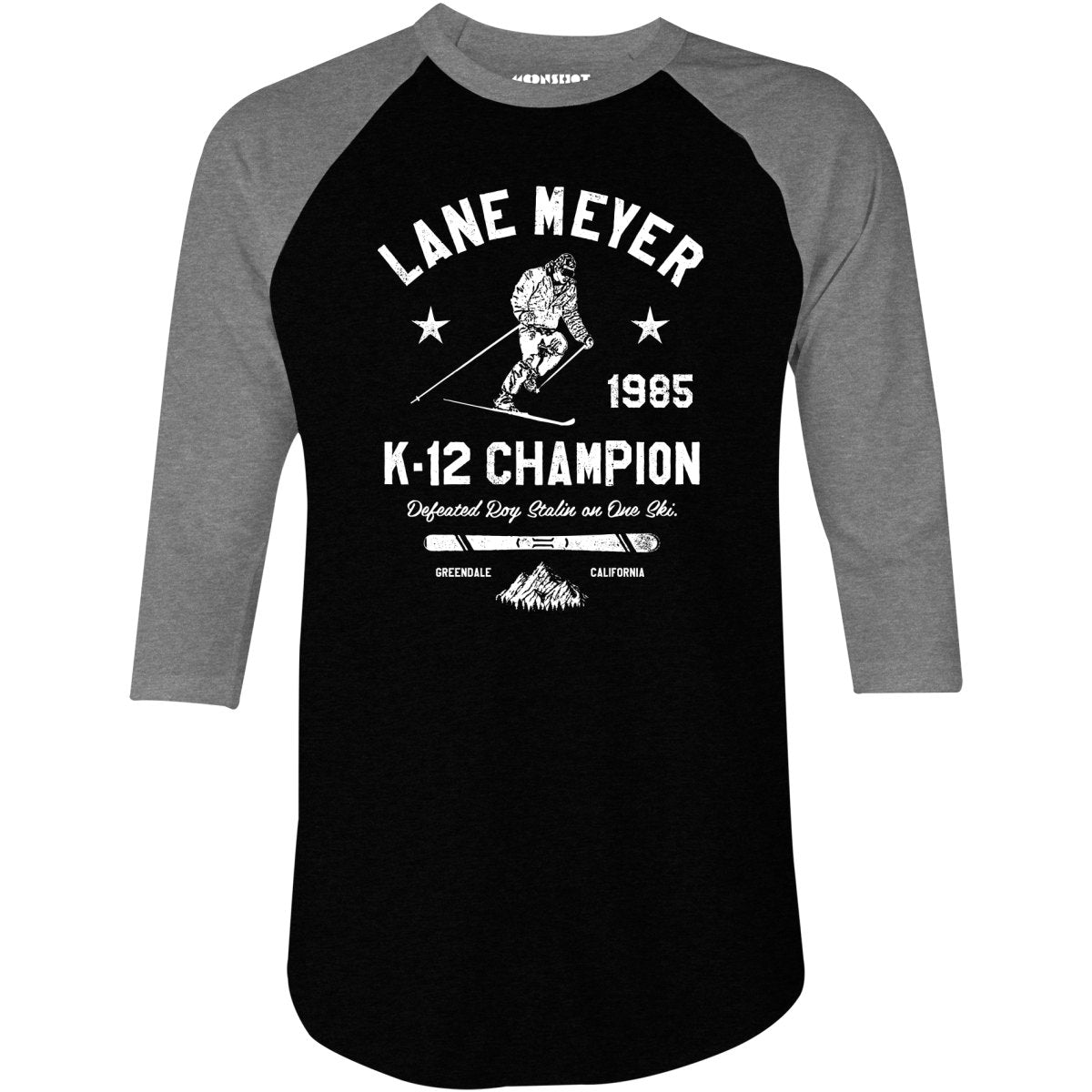 Lane Meyer K-12 Champion - 3/4 Sleeve Raglan T-Shirt