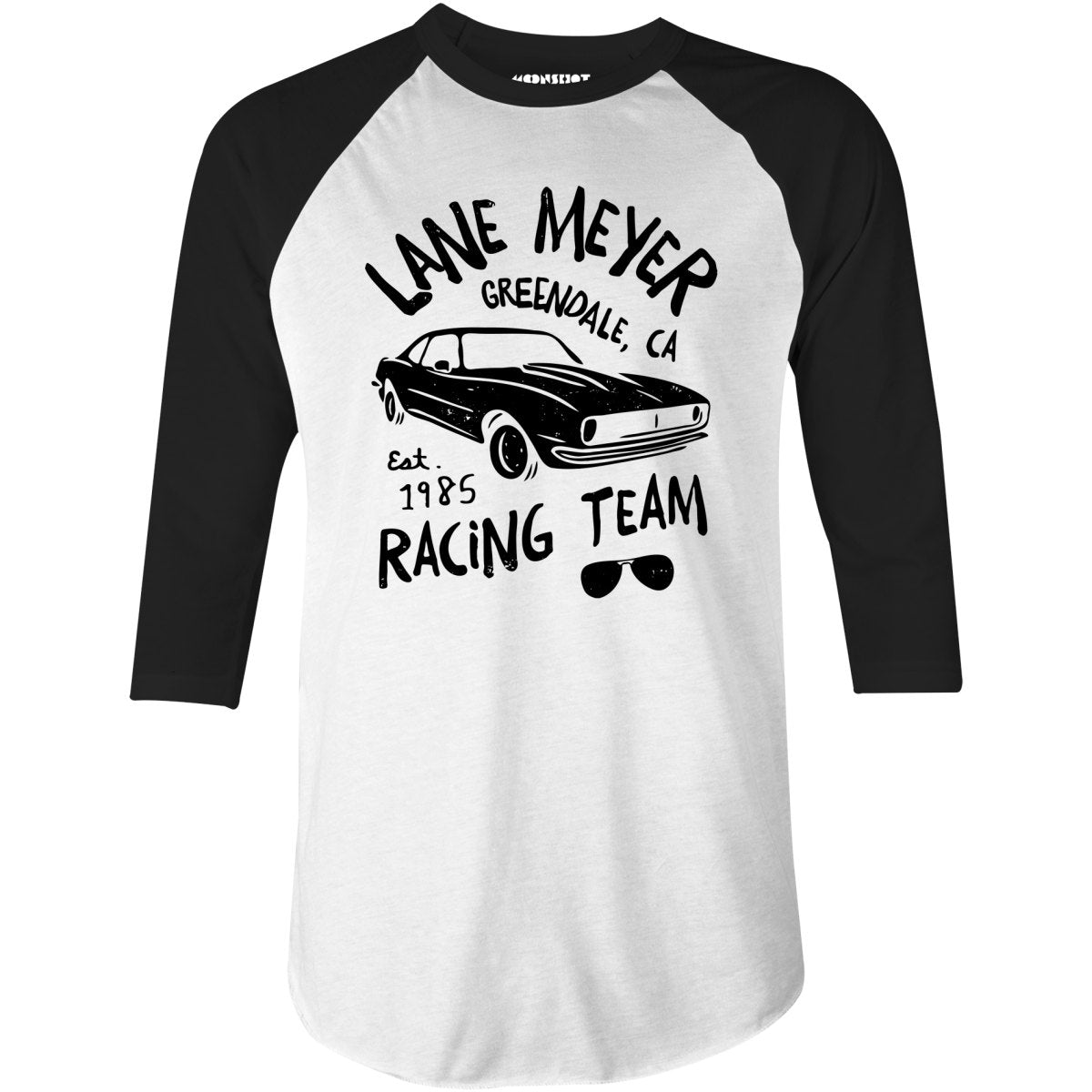 Lane Meyer Racing Team - 3/4 Sleeve Raglan T-Shirt
