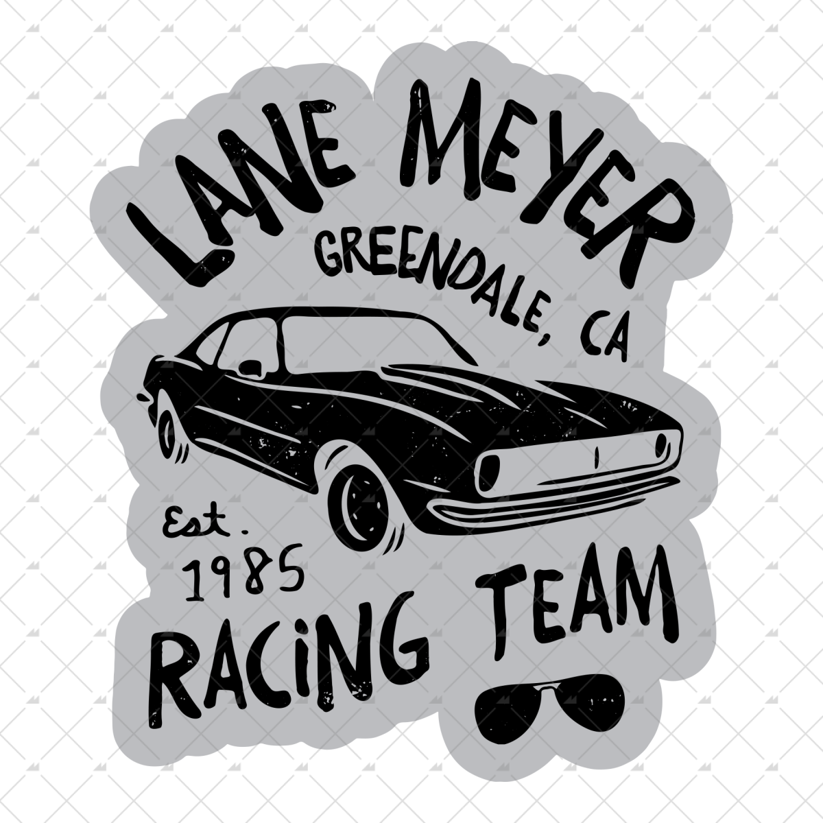 Lane Meyer Racing Team - Sticker