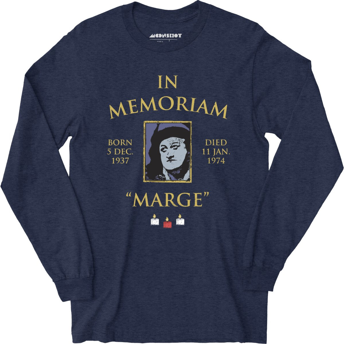 Large Marge in Memoriam - Long Sleeve T-Shirt