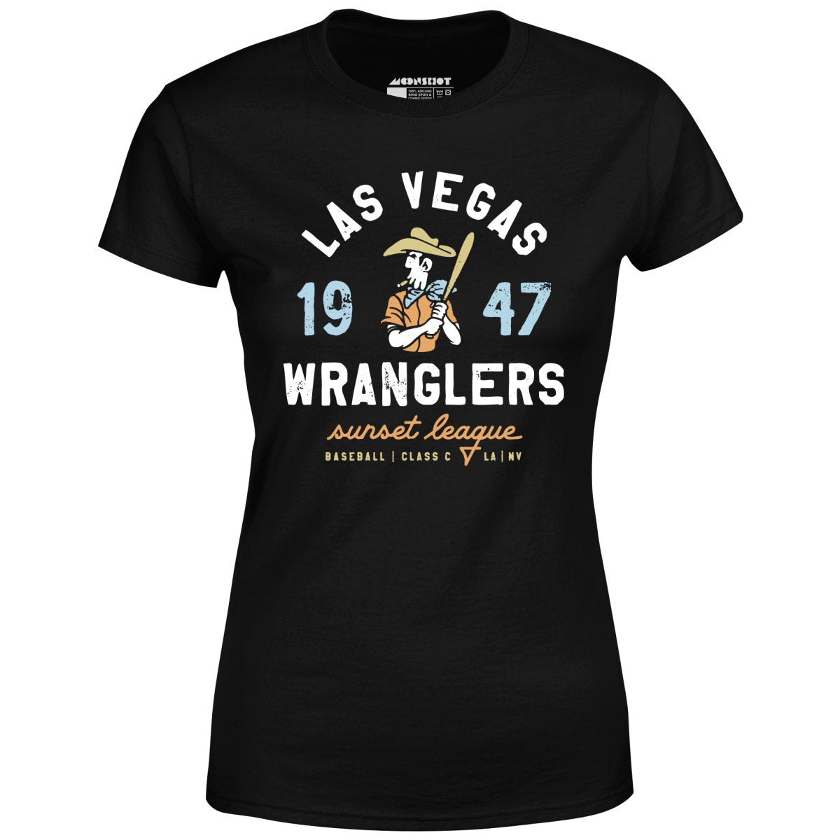 Las Vegas Wranglers - Nevada - Vintage Defunct Baseball Teams - Women's T-Shirt