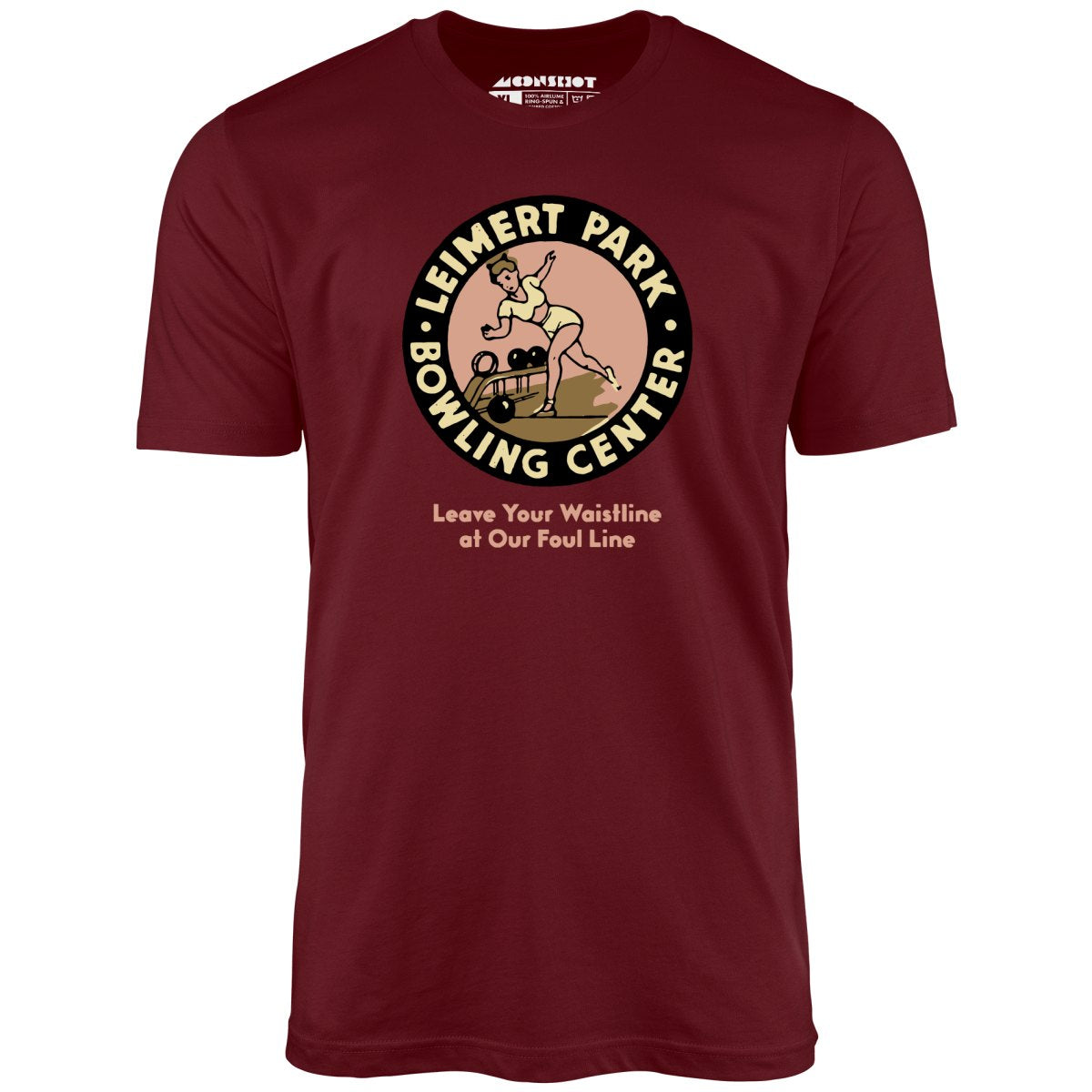 Leimert Park Bowling Center - Los Angeles, CA - Vintage Bowling Alley - Unisex T-Shirt