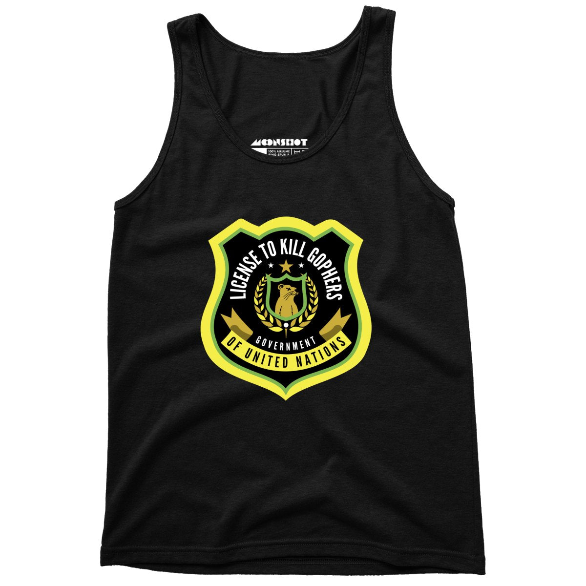 License to Kill Gophers - Unisex Tank Top