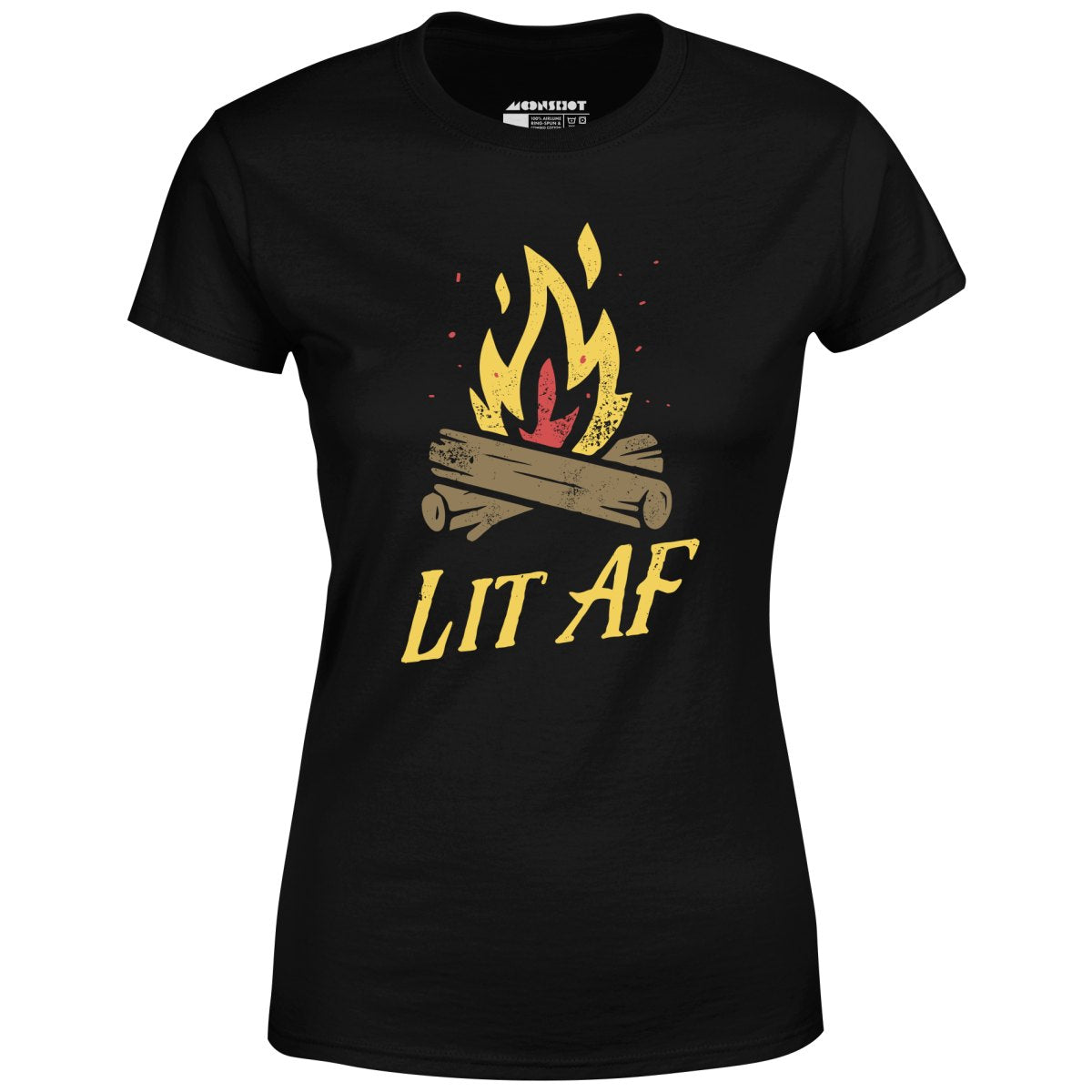 Lit AF Campfire - Women's T-Shirt