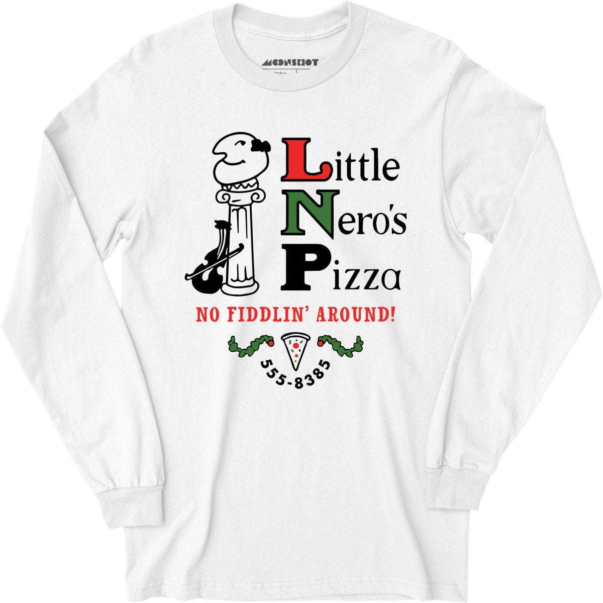 Little Nero's Pizza - Long Sleeve T-Shirt