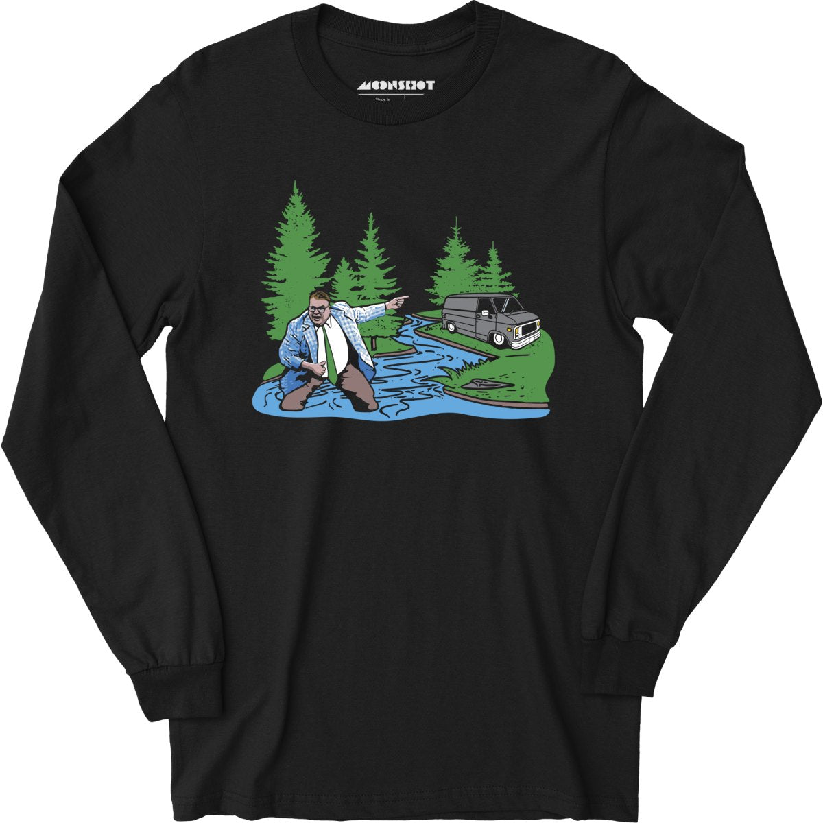 Livin' in a Van Down by The River - Long Sleeve T-Shirt