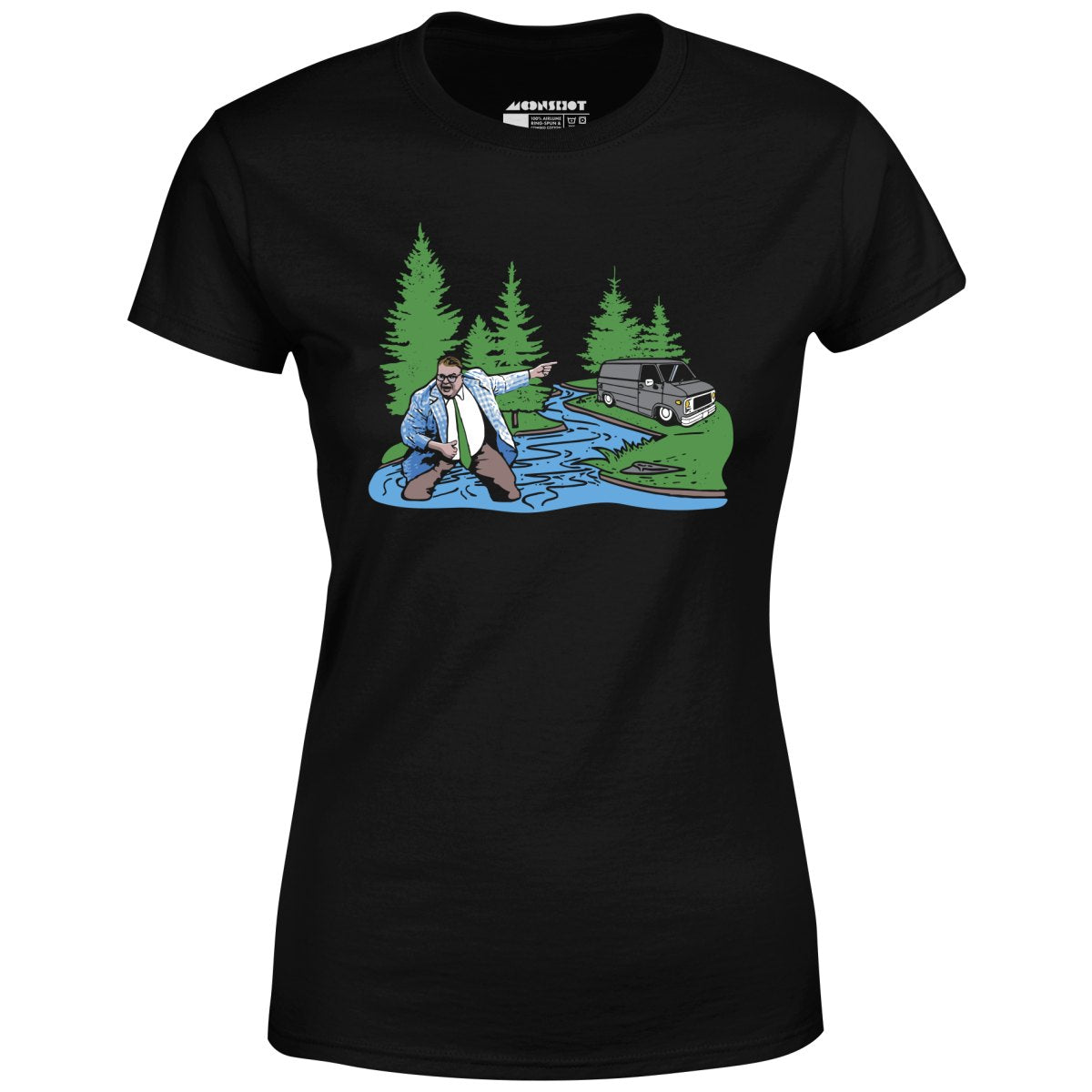 Livin' in a Van Down by The River - Women's T-Shirt