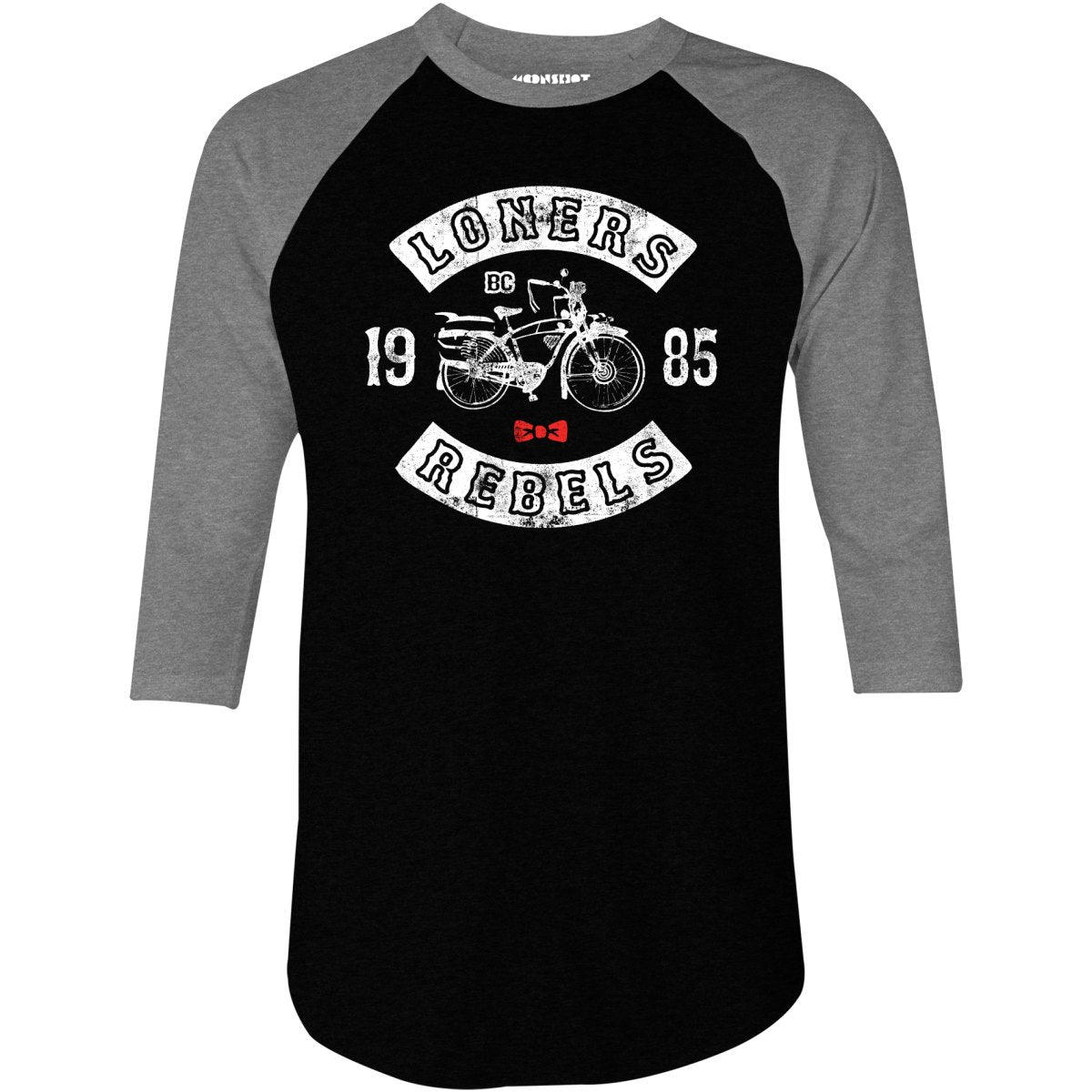 Loners & Rebels Bicycle Club - 3/4 Sleeve Raglan T-Shirt