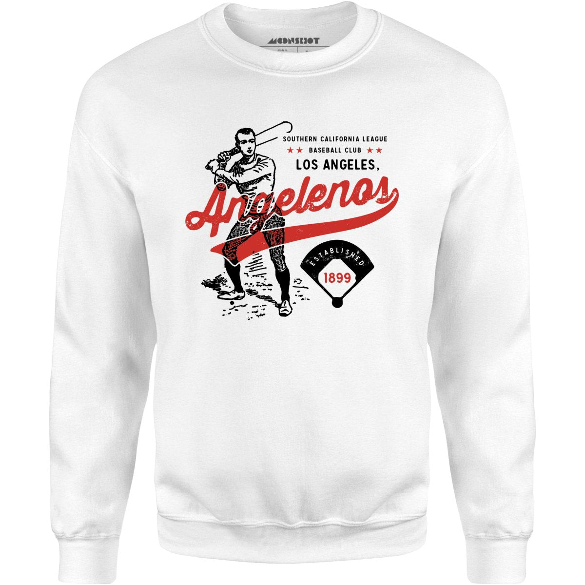 Los Angeles Angelenos - California - Vintage Defunct Baseball Teams - Unisex Sweatshirt