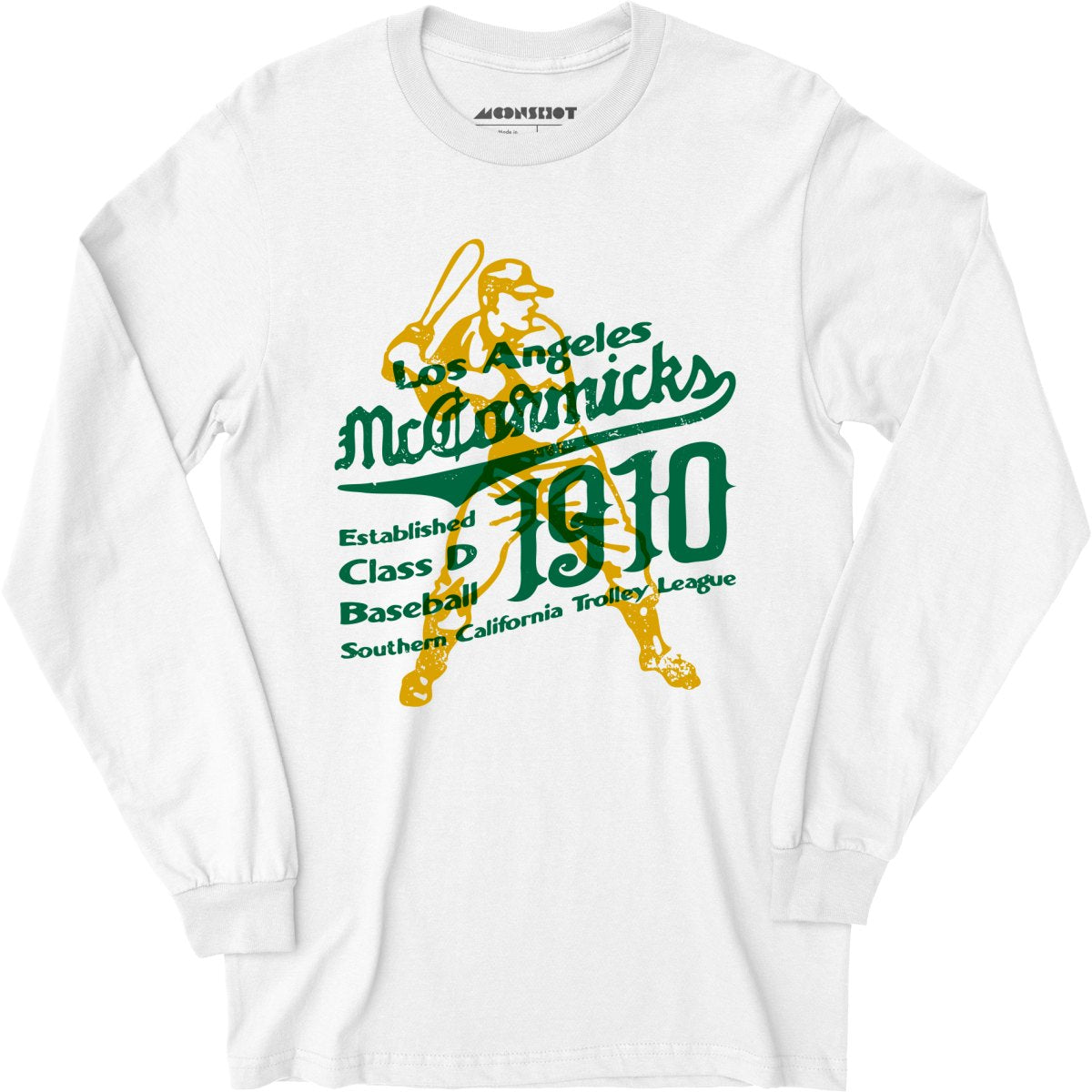 Los Angeles McCormick's - California - Vintage Defunct Baseball Teams - Long Sleeve T-Shirt