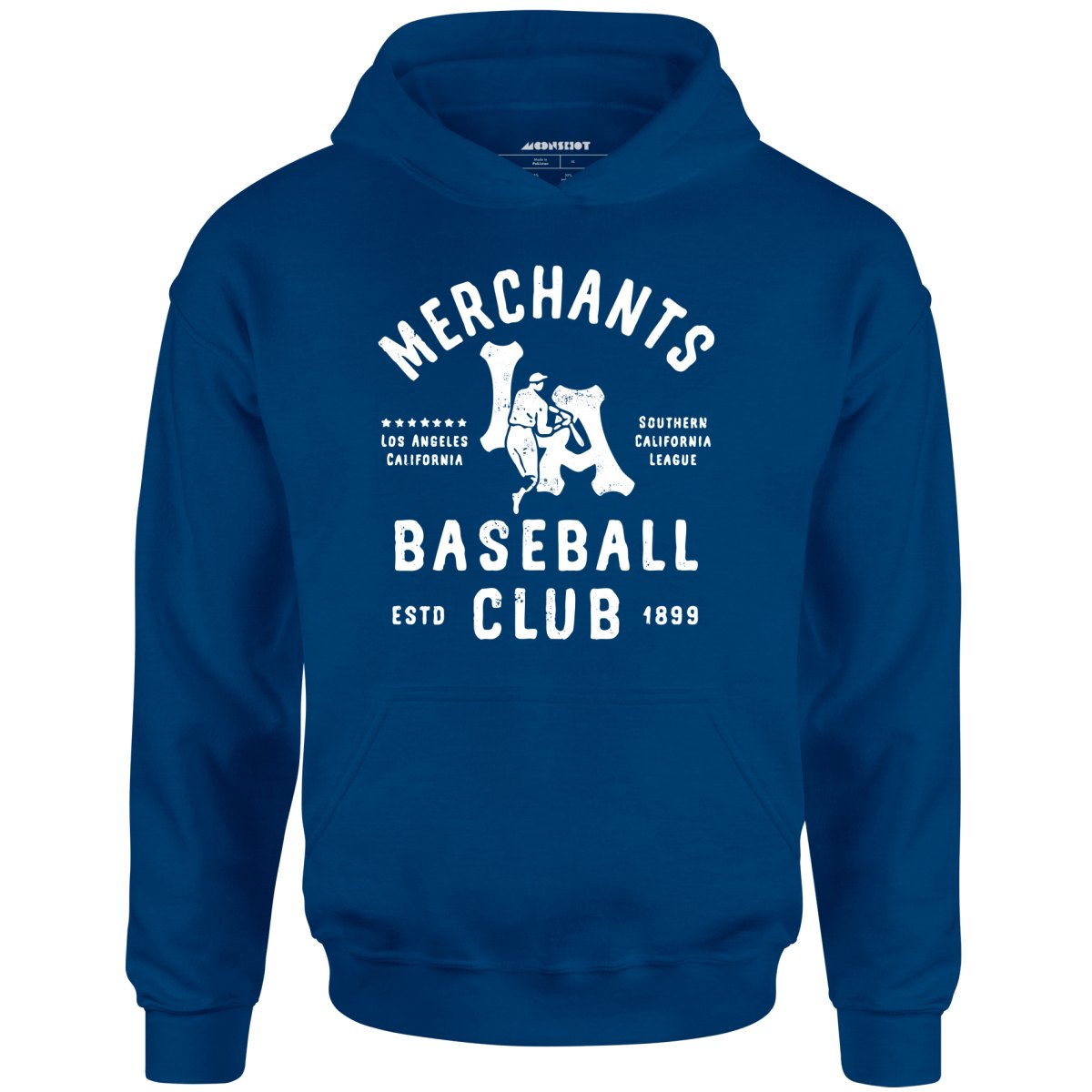 Los Angeles Merchants - California - Vintage Defunct Baseball Teams - Unisex Hoodie