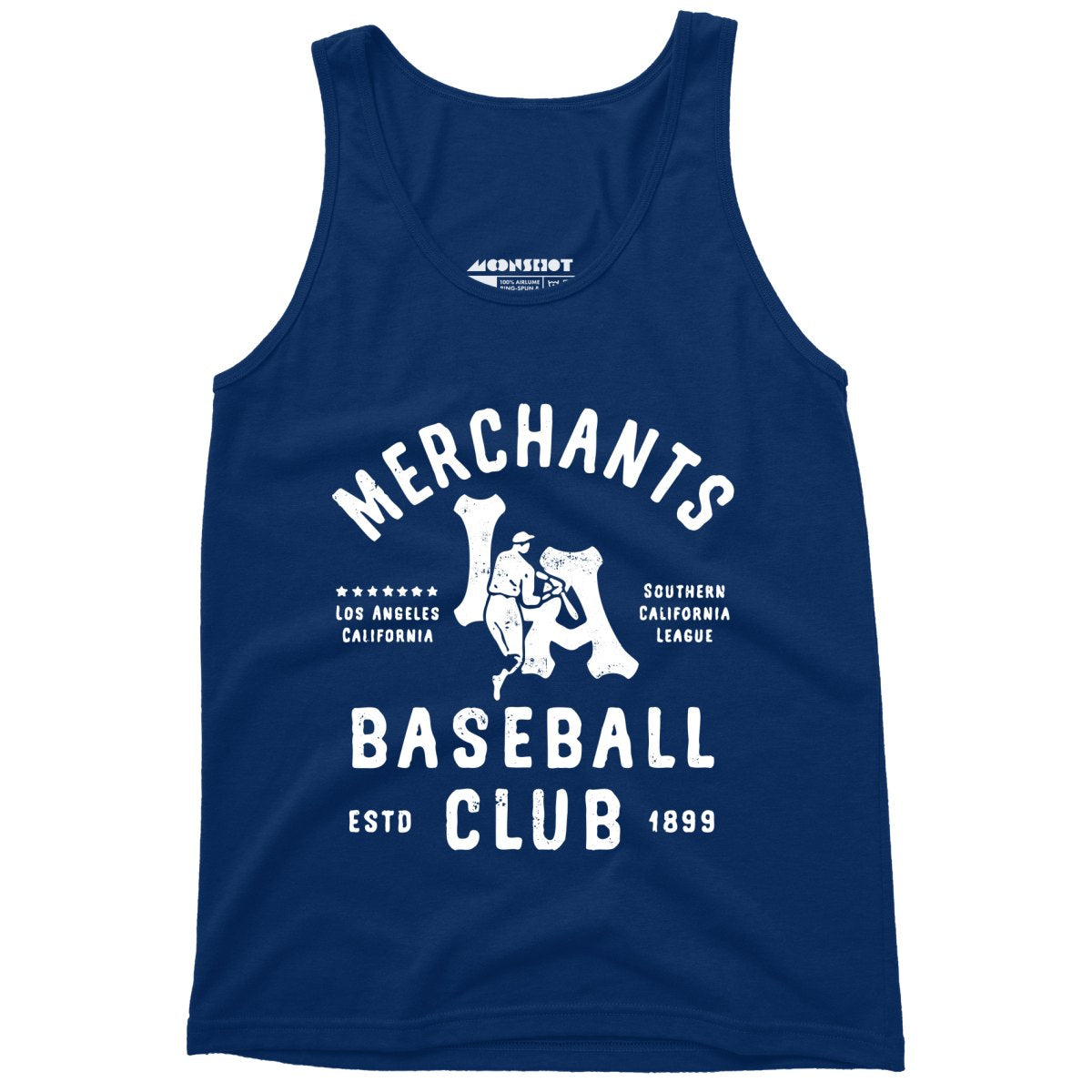 Los Angeles Merchants - California - Vintage Defunct Baseball Teams - Unisex Tank Top