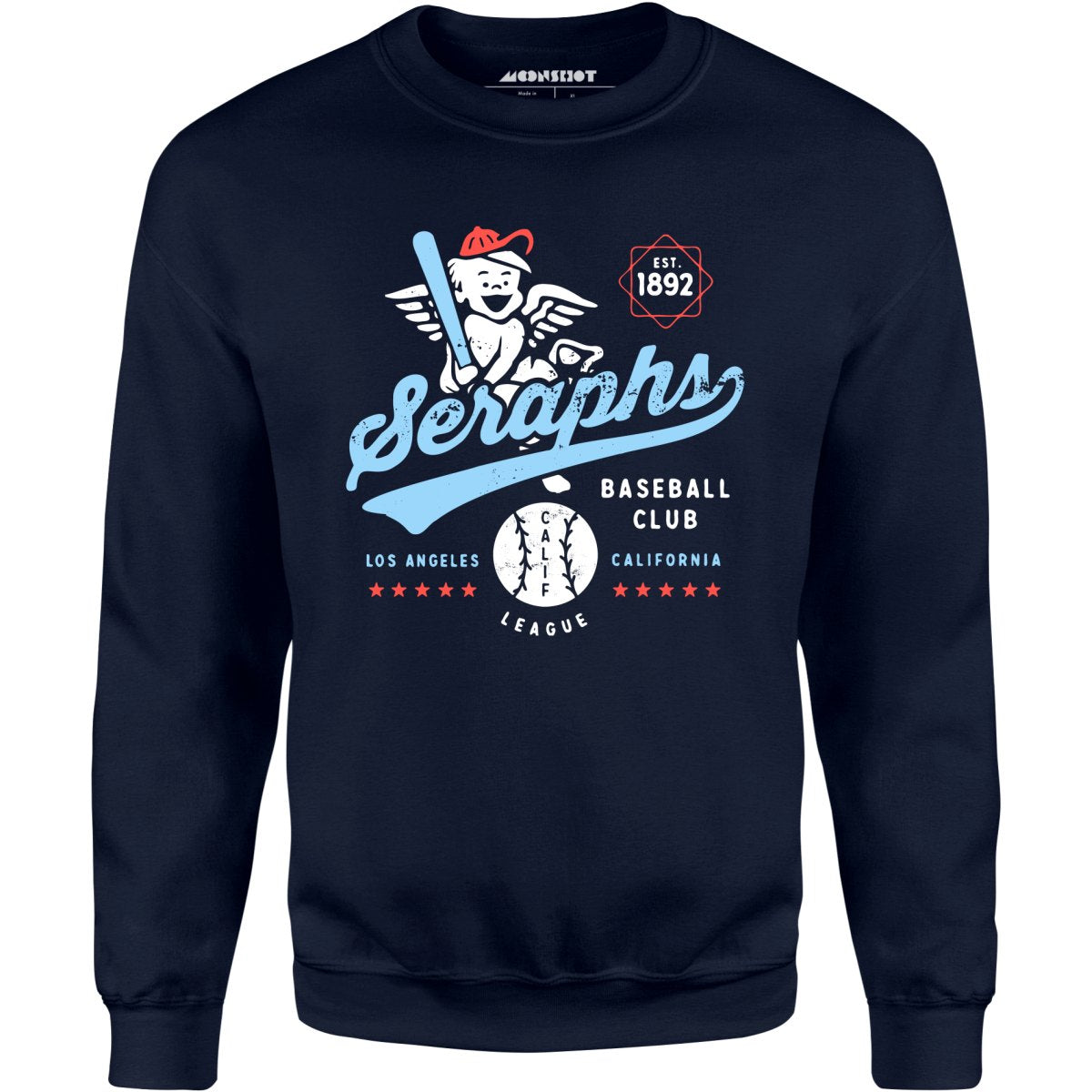 Los Angeles Seraphs - California - Vintage Defunct Baseball Teams - Unisex Sweatshirt