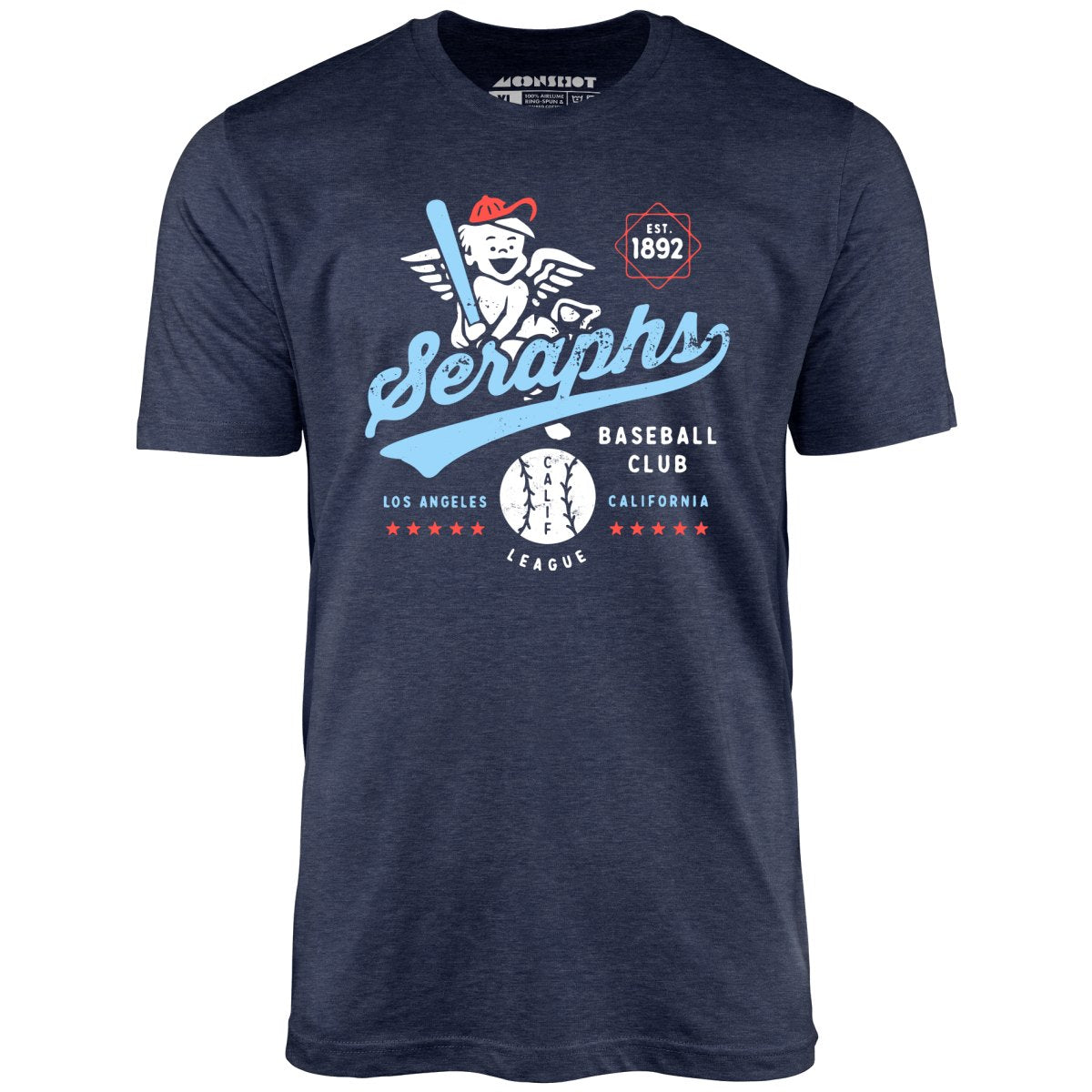 Los Angeles Seraphs - California - Vintage Defunct Baseball Teams - Unisex T-Shirt